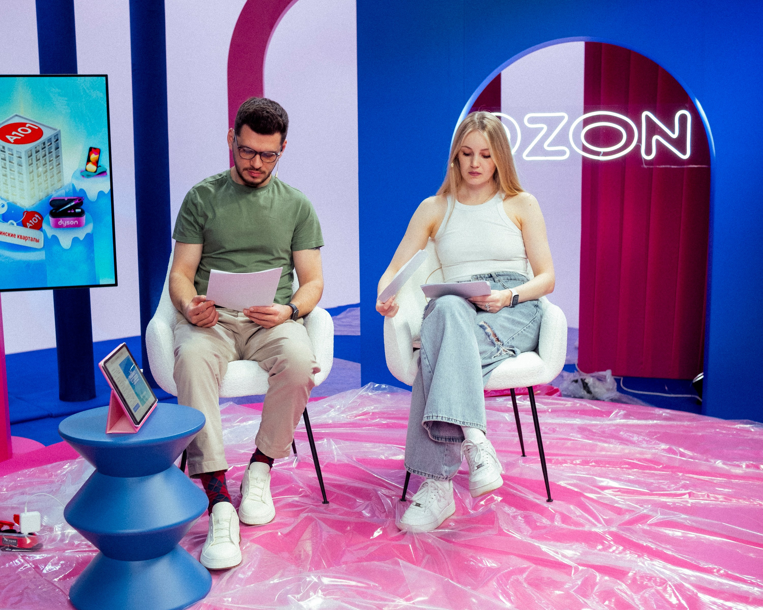 OZON: Репортаж со съёмок. Фотограф Михаил Петров