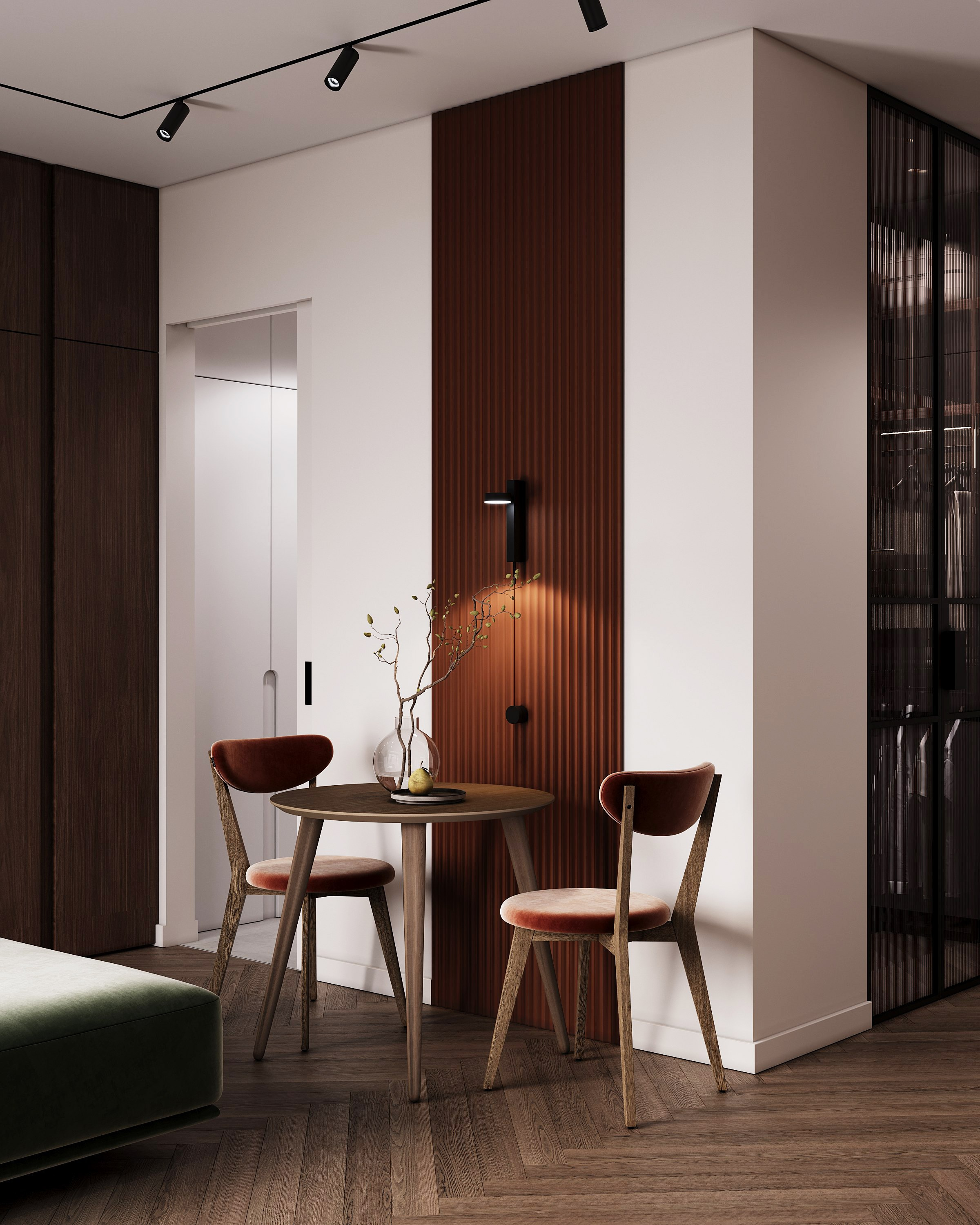ЖК «CityBay» 40 м². Мария Воропаева | Дизайн интерьера под ключ Москва и МО