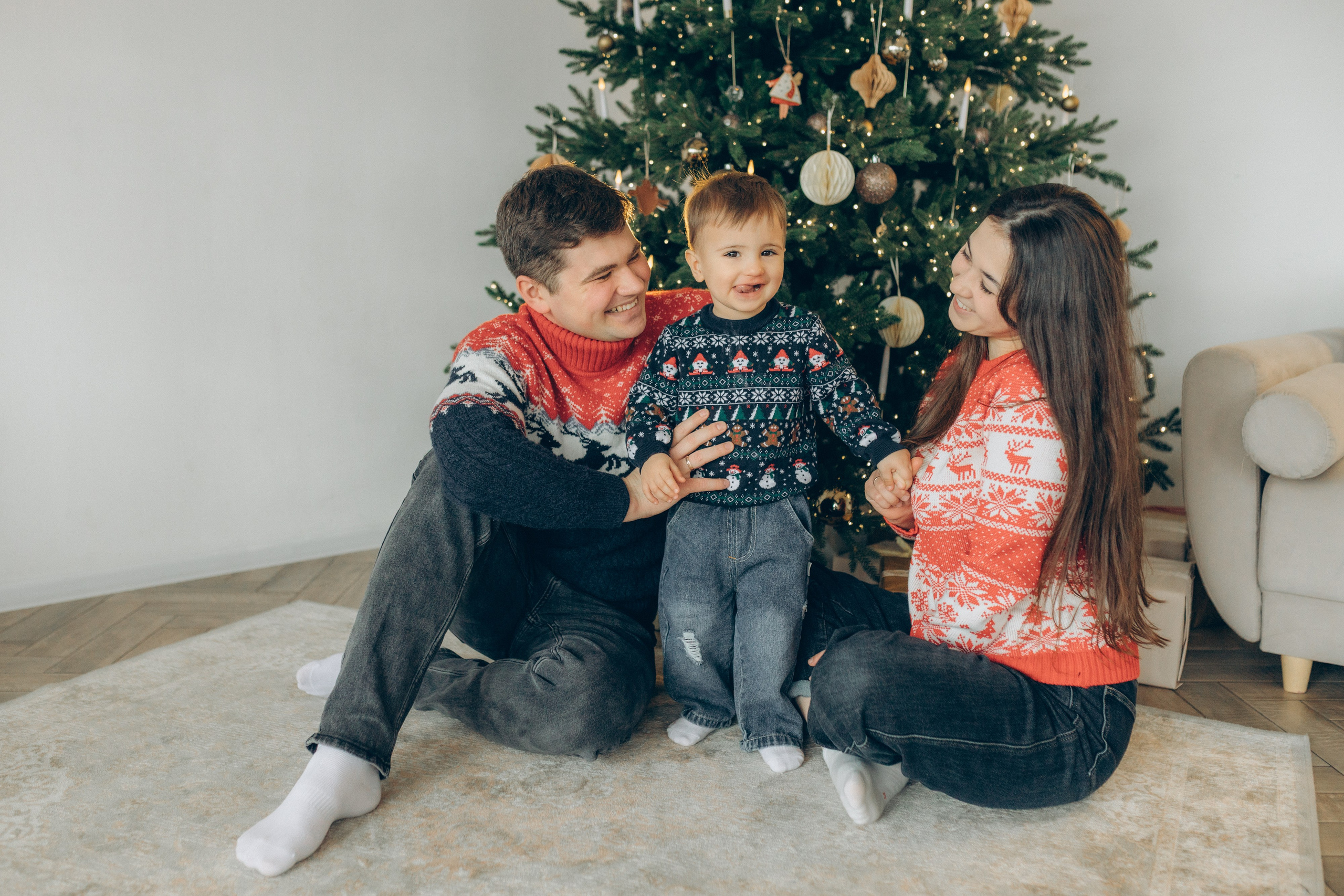 Софья, Сергей и Петя. Семейный фотограф и фотограф на роды в Ростове-на-Дону Мухина Виктория