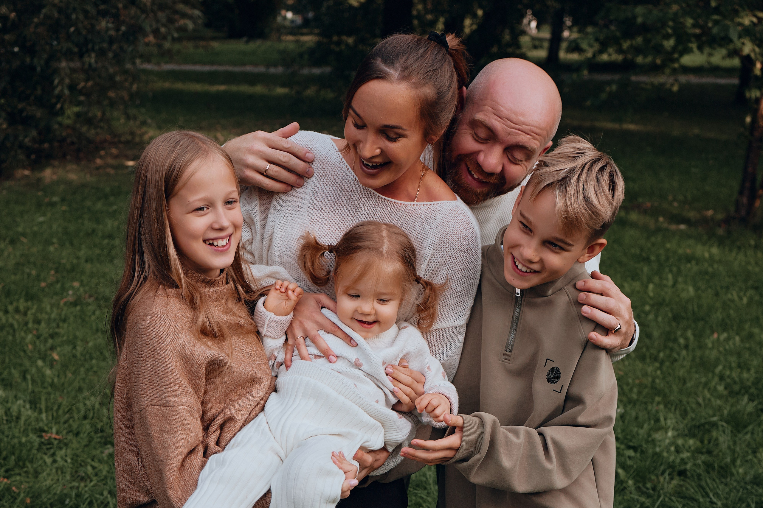 Татьяна и семья. Фотограф из Челябинска Ника Варгот