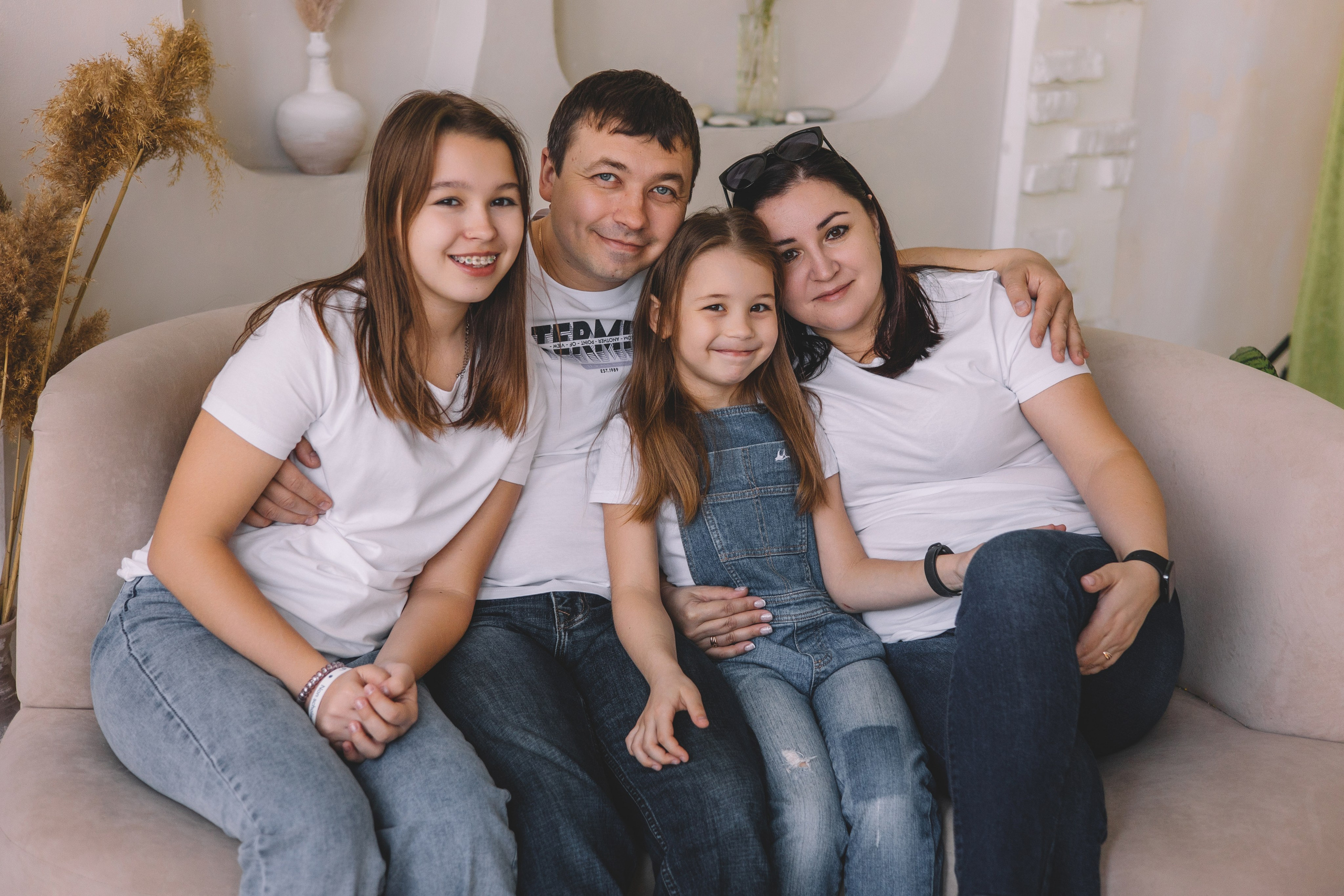 Папа, мама и девчонки