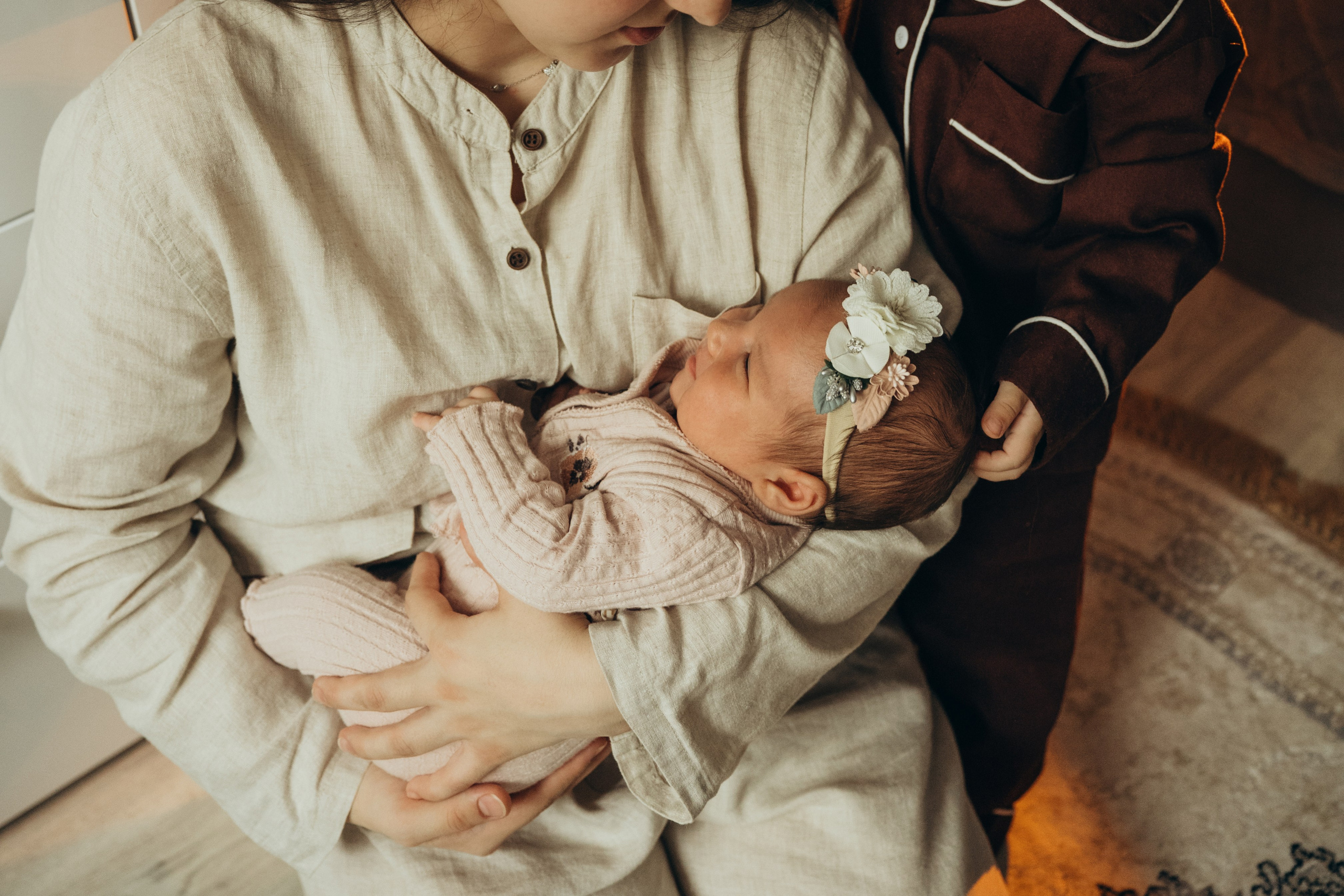 У меня появилась сестренка