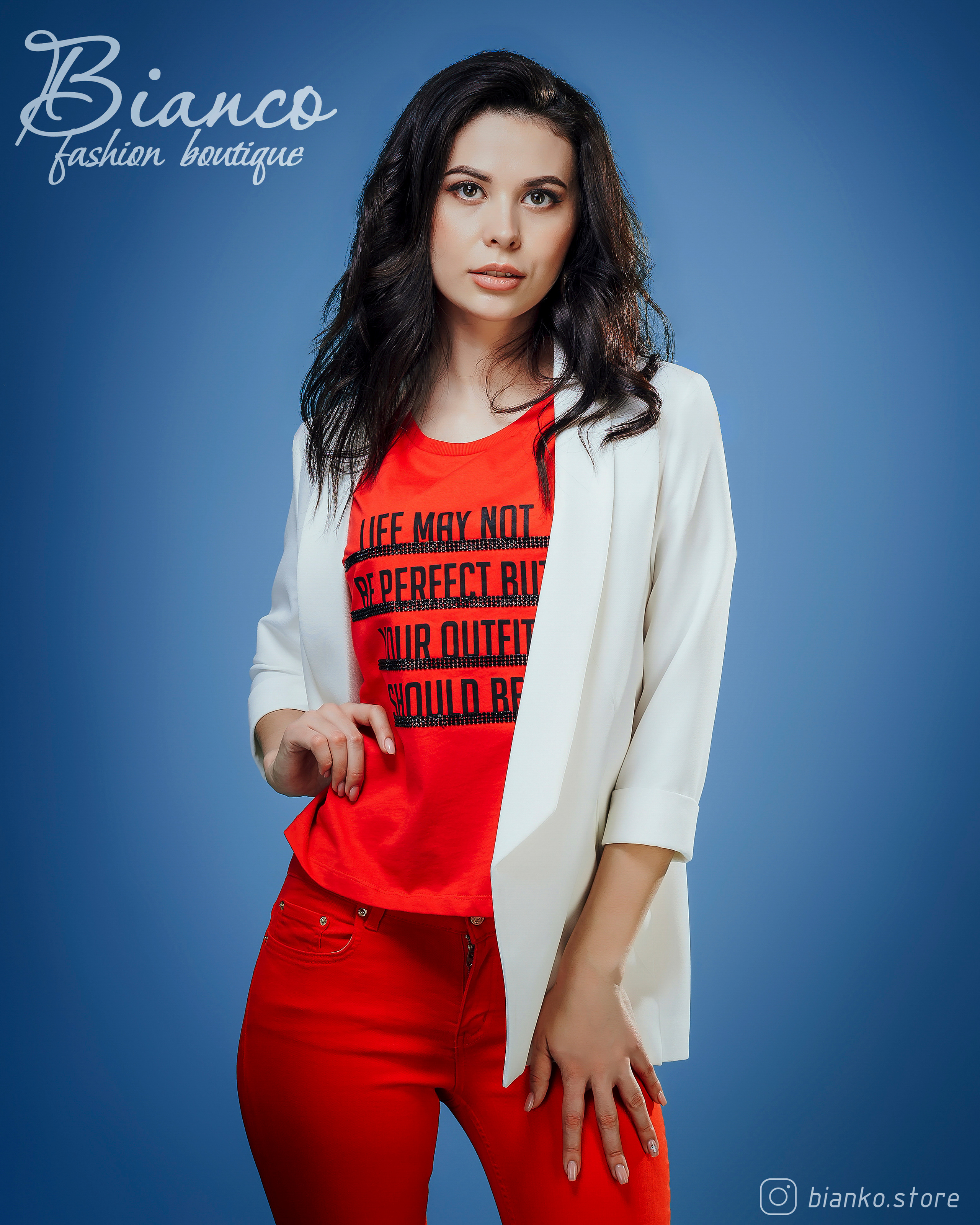Магазин женской одежды Bianco. Фотограф в Крыму Романенко Даниил
