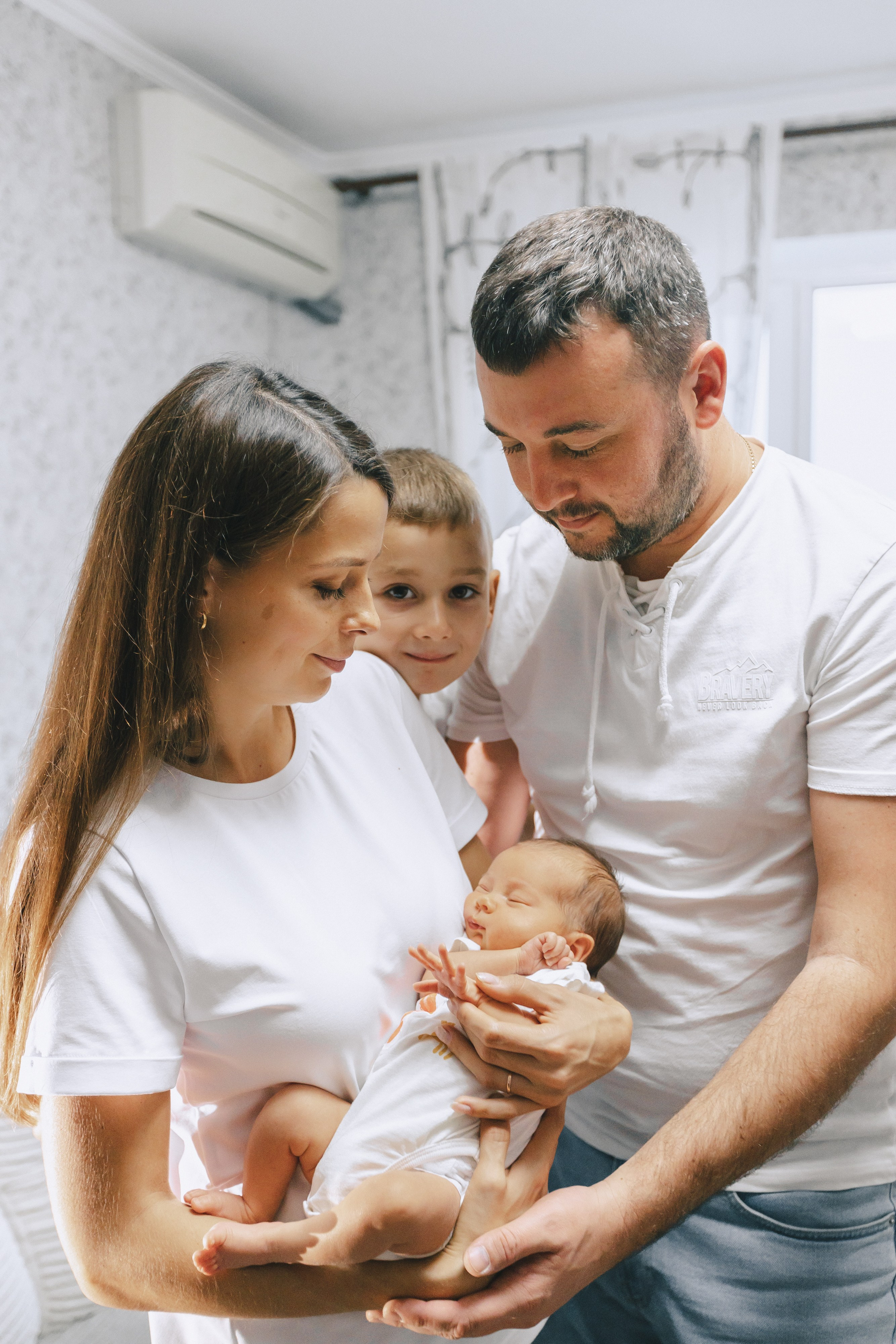 Ира, Леша, Максим и Майя. Фотограф Таганрог Любимая Надя