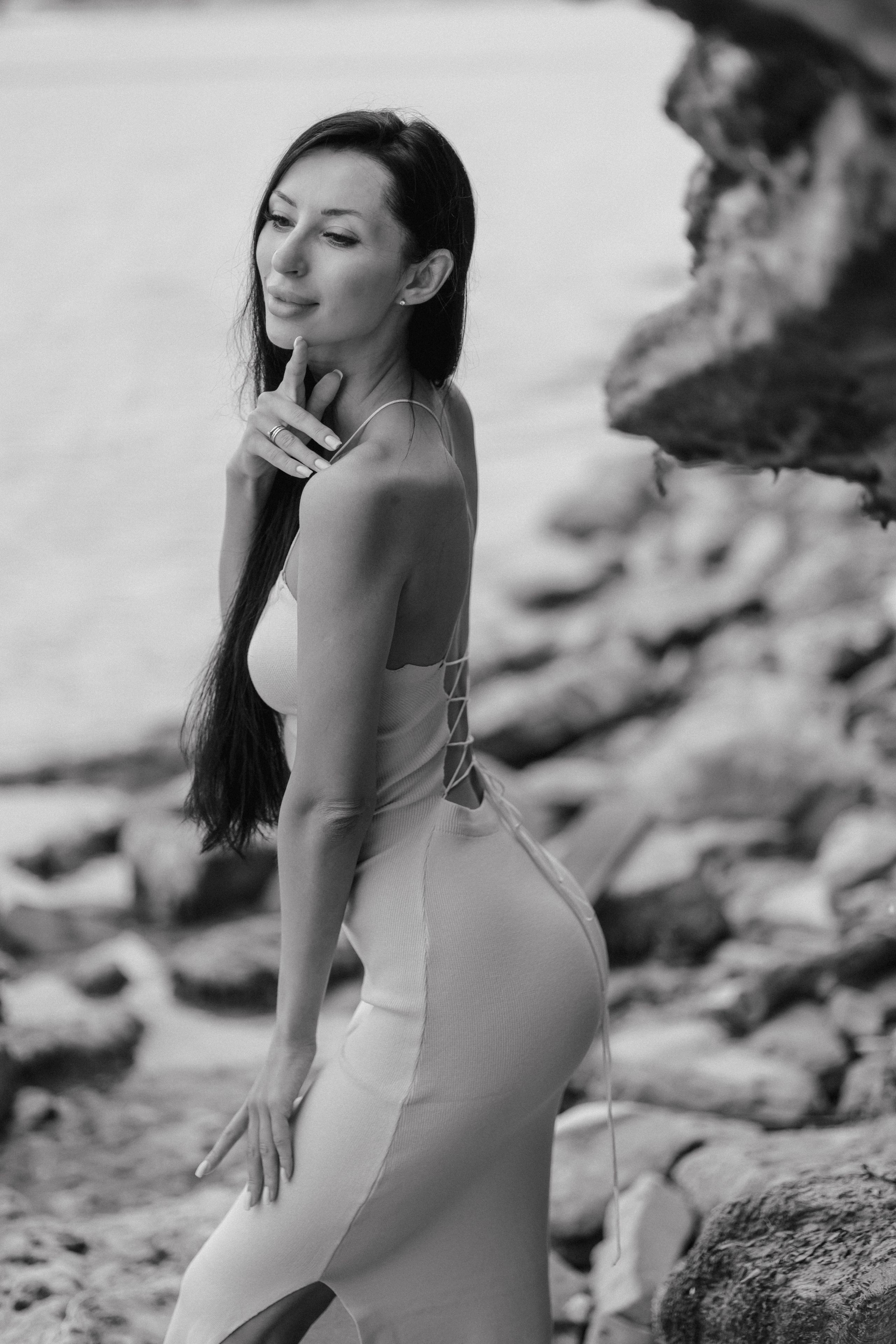 Утро на пляже Метрополь. Семейный и портретный фотограф в Геленджике Любовь Бодрова