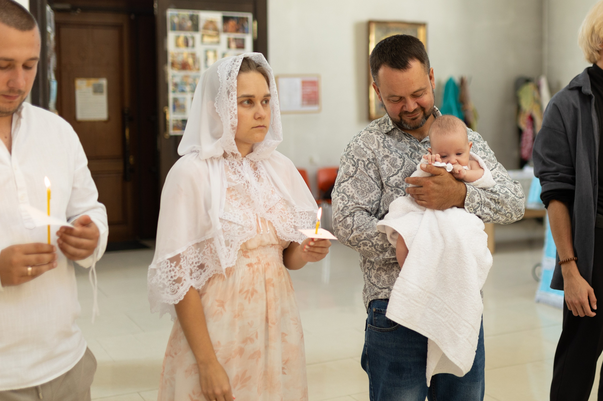 Крещение Артёма (все фото с таинсвта крещения). Фотограф новорожденных. Детский и семейный фотограф Марьяна Юдина