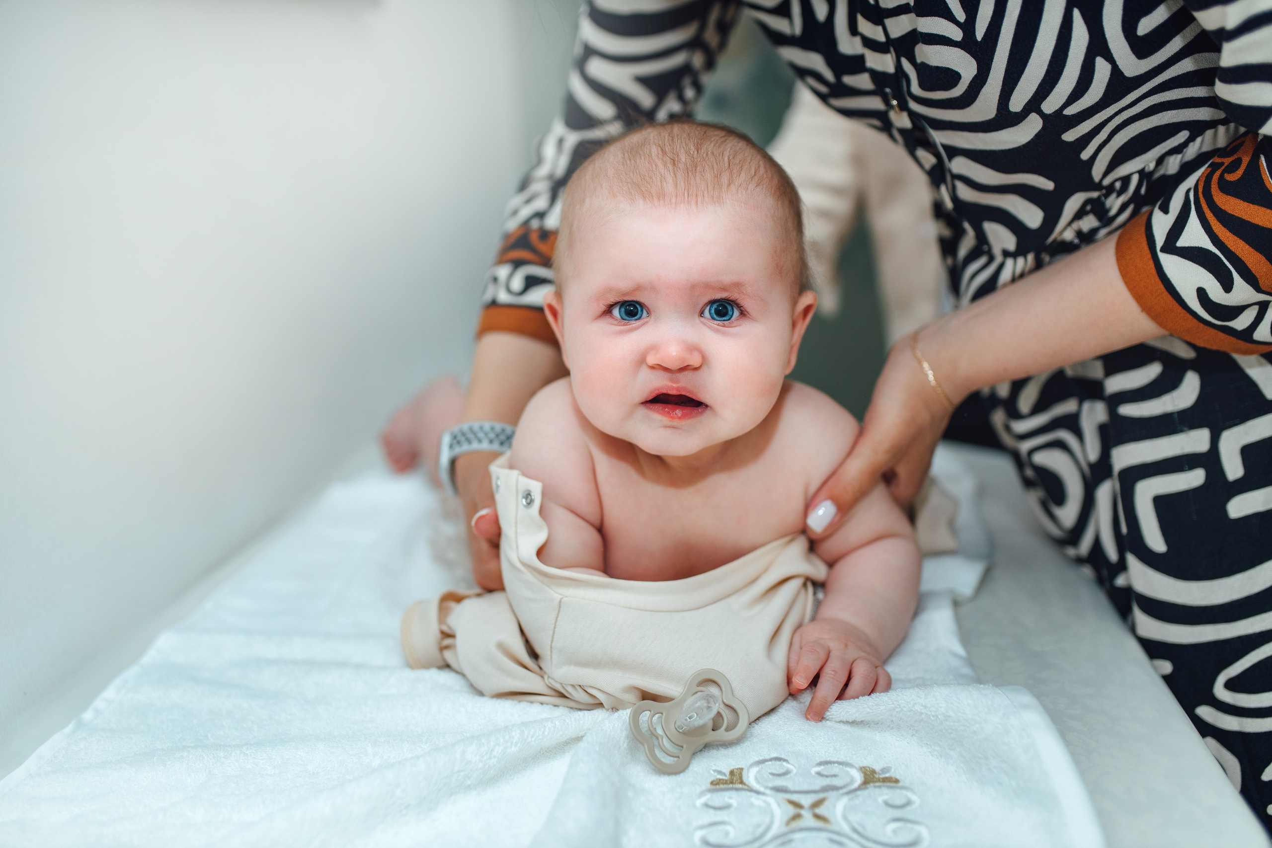 Таинство крещения Софии, апрель 2024