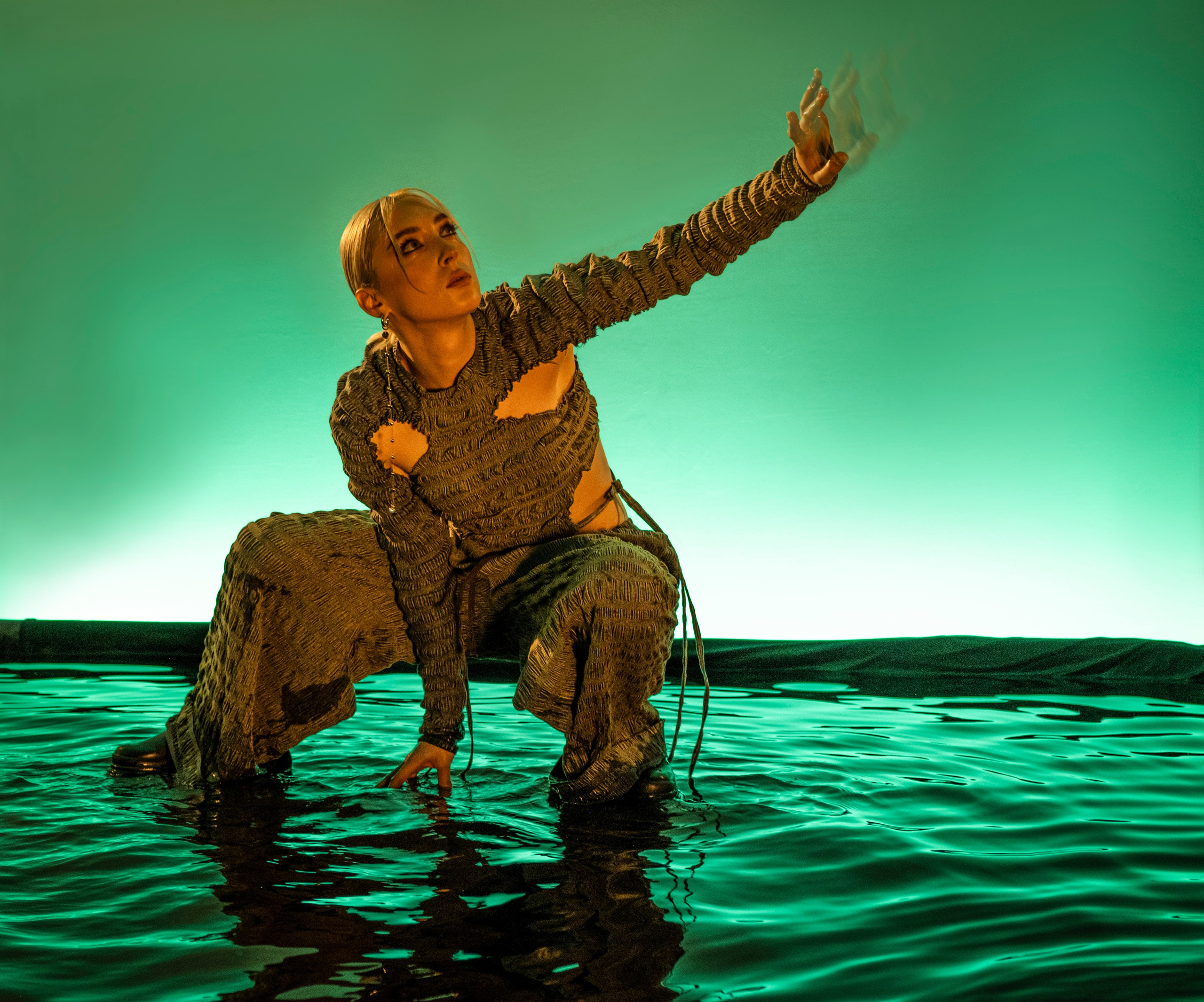 Фешен на воде. Студийный, портретный, семейный фотограф Южно-Сахалинска Яна Радаева