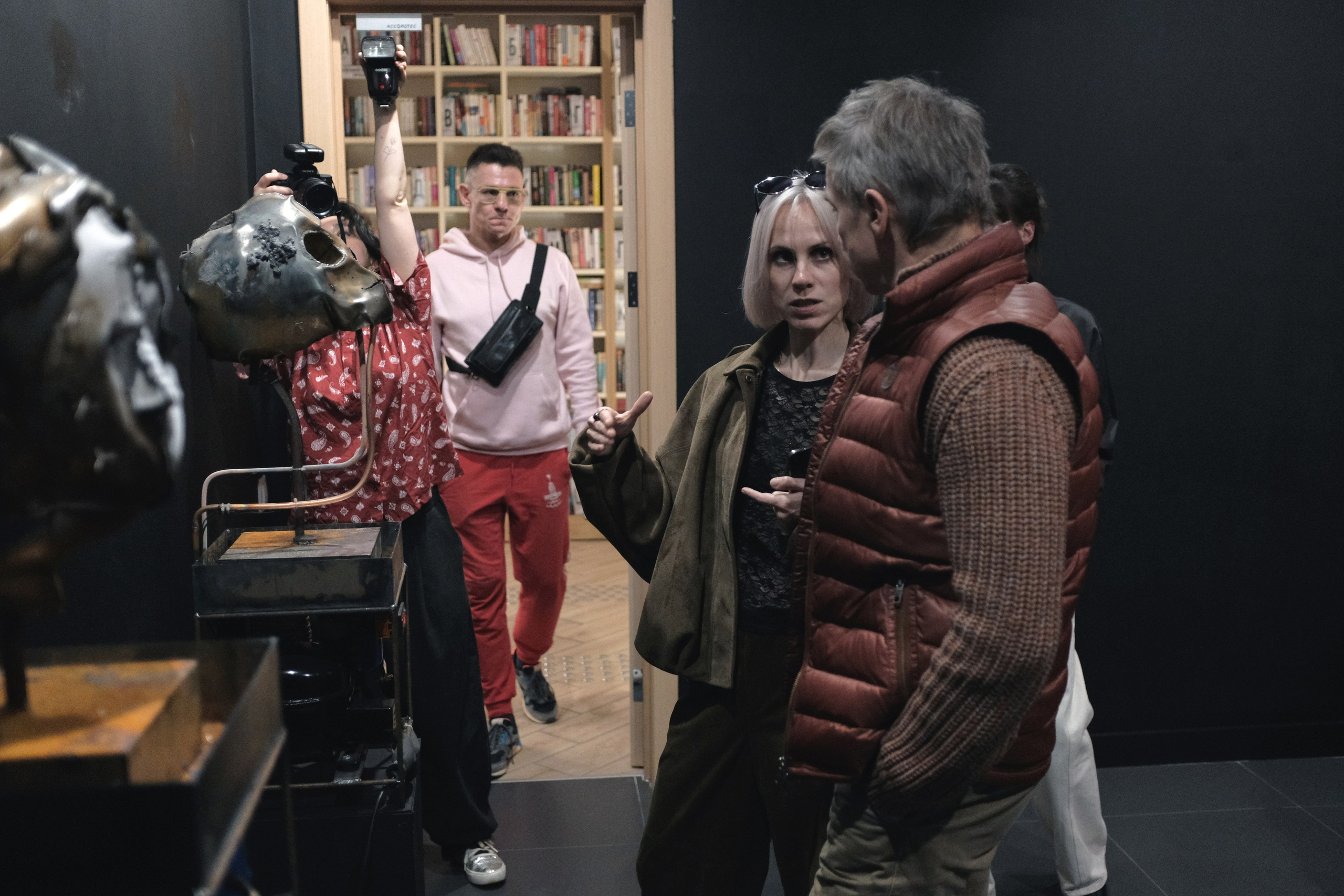 Открытие выставки «человек космический». Репортажный фотограф в Санкт-Петербурге Даниил Могута