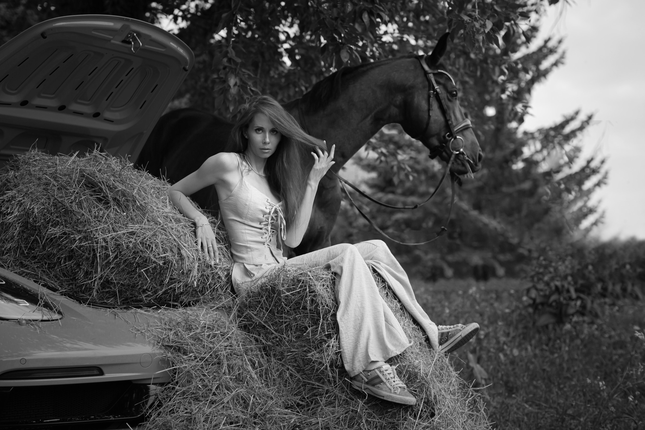 Художественная конная фотография. Свадебный и портретный фотограф Москва