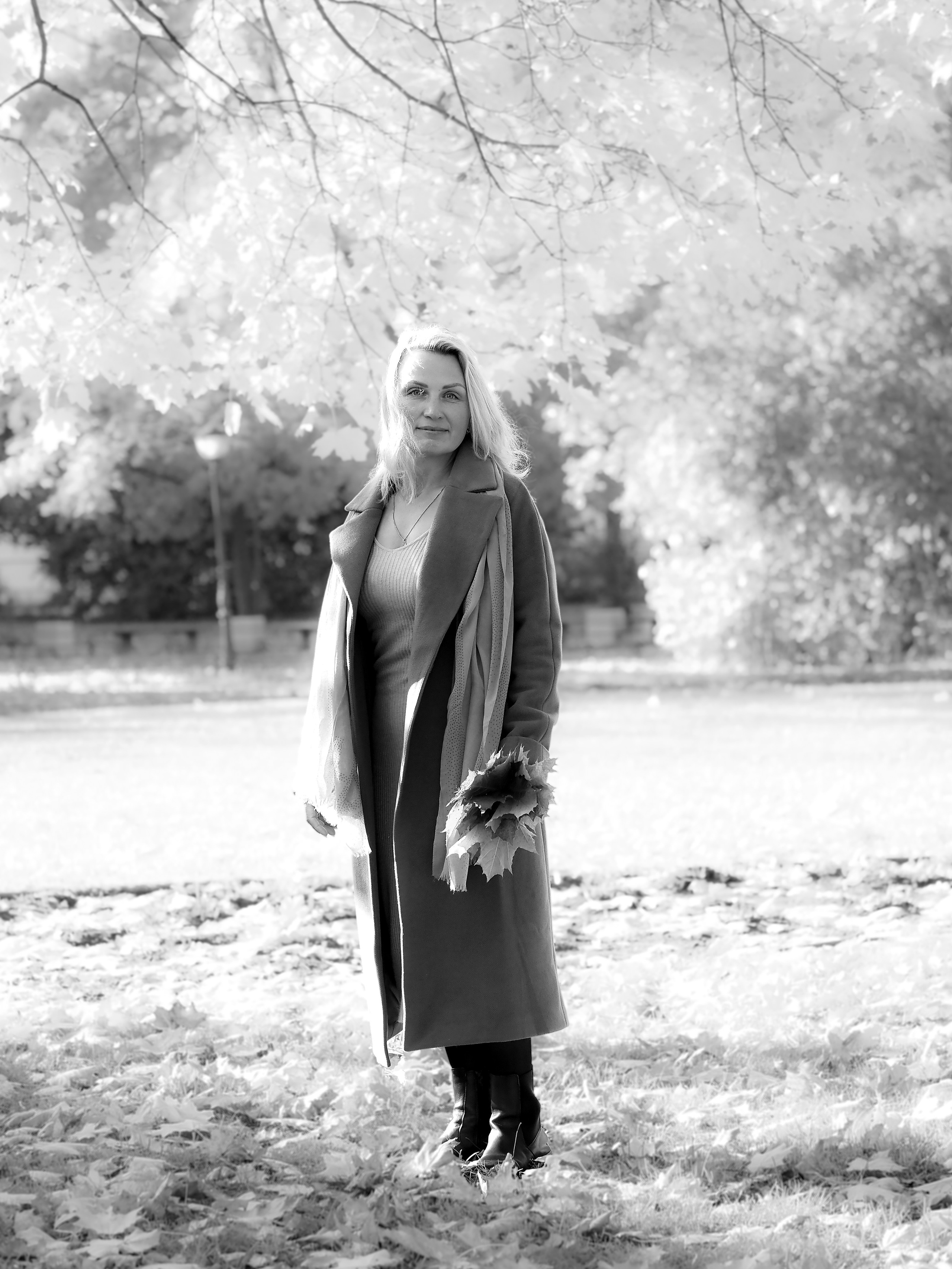 Tanya_autumn in grey. Фотограф и видеограф в Санкт-Петербурге — Iren Ginger