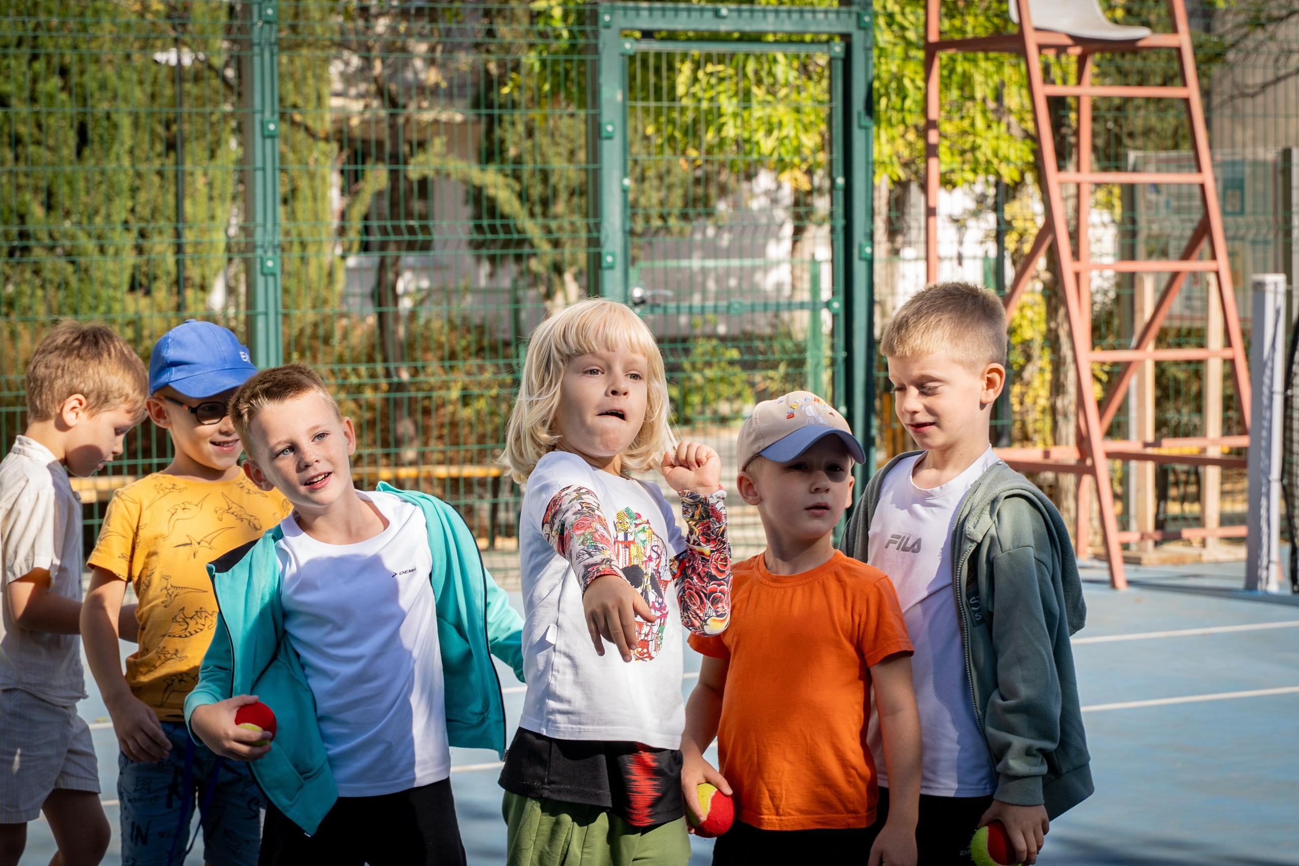 Федерация тенниса Севастополь. Малыши. Анастасия Дунаева. Фотограф в Севастополе