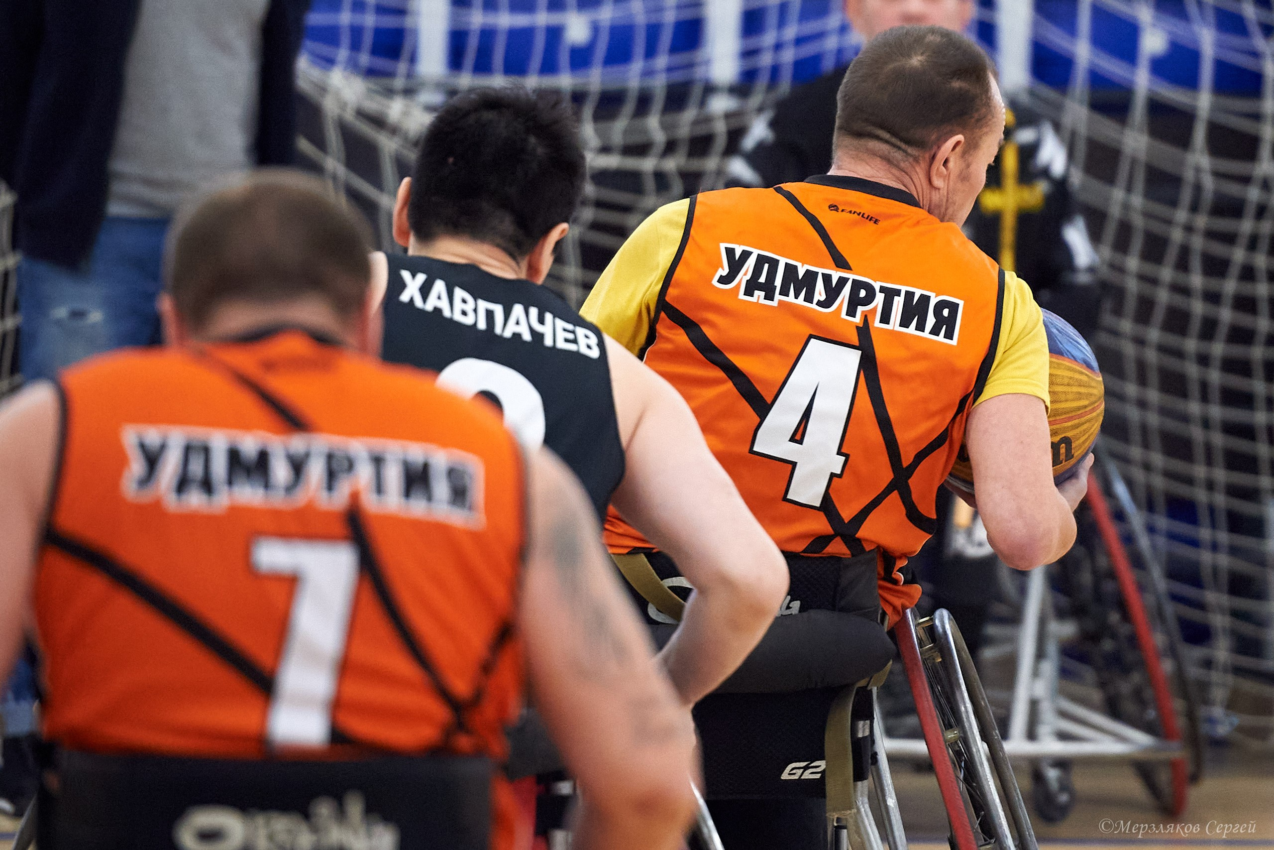 X традиционный Рождественский турнир по баскетболу на колясках. Ижевск. Спортивный репортажный фотограф в Ижевске Сергей Мерзляков