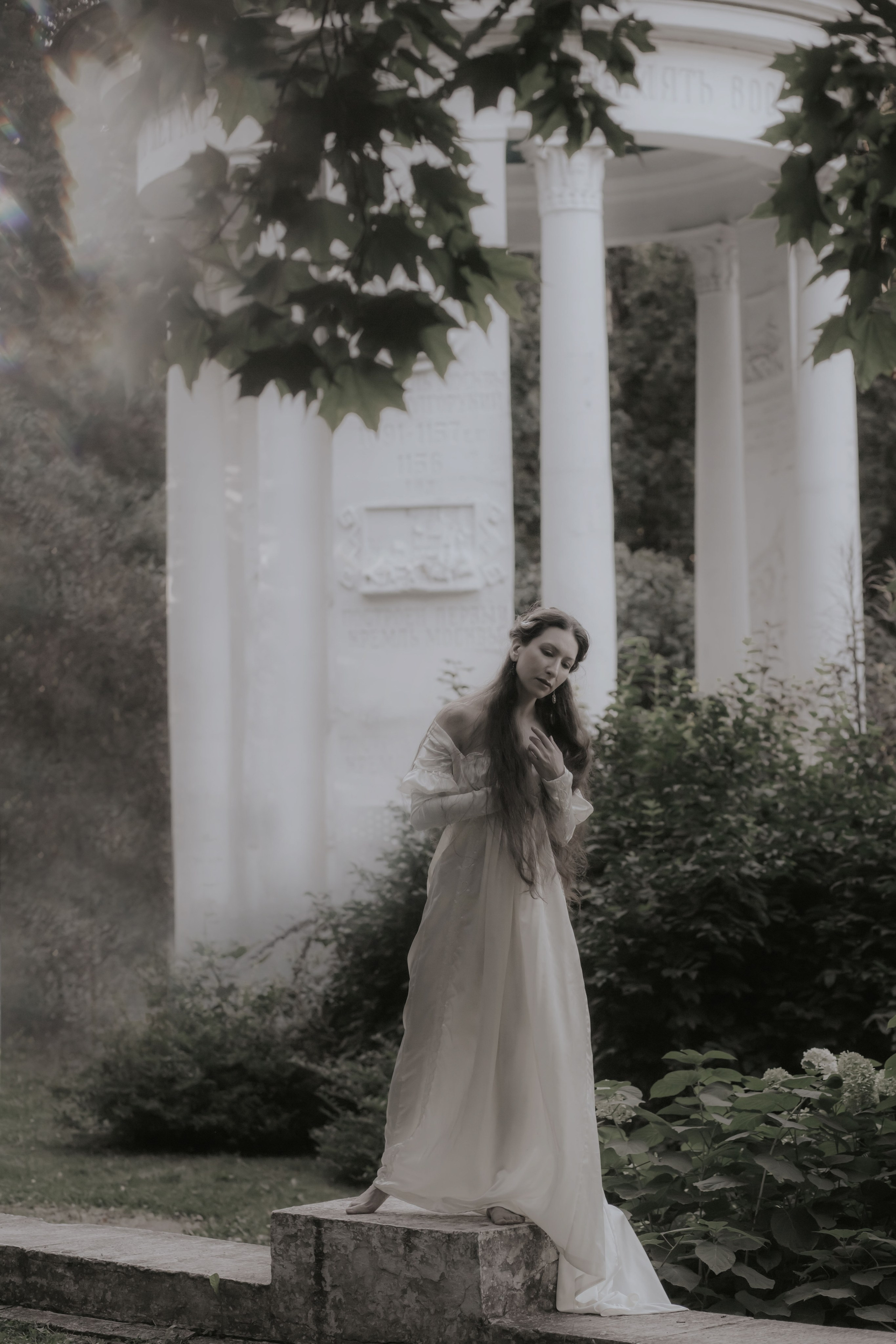 Дух Кариатиды. Художественная винтажная фотография