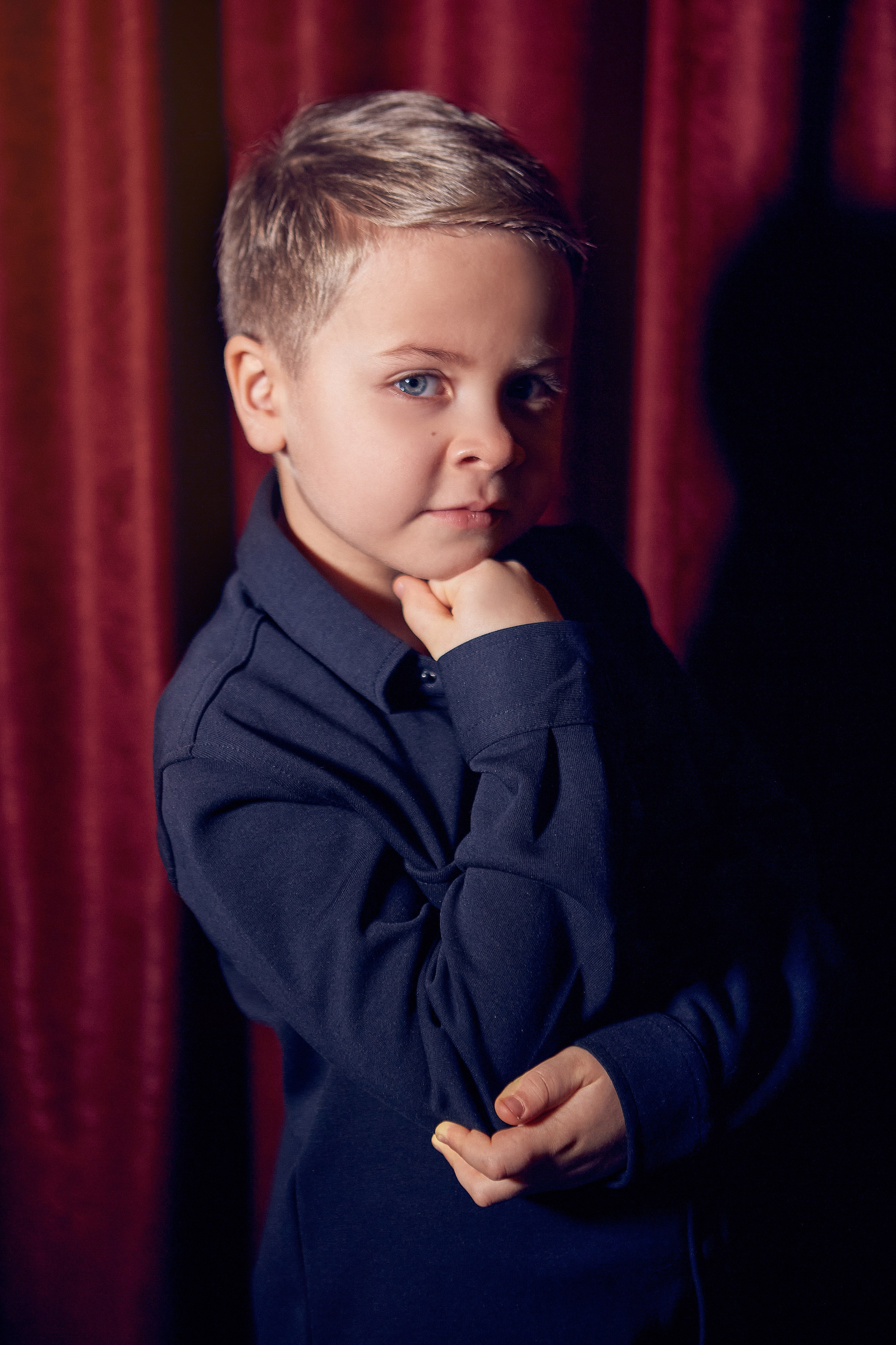 Богдан, 8 лет, рост 134 см. Efimova Model Agency