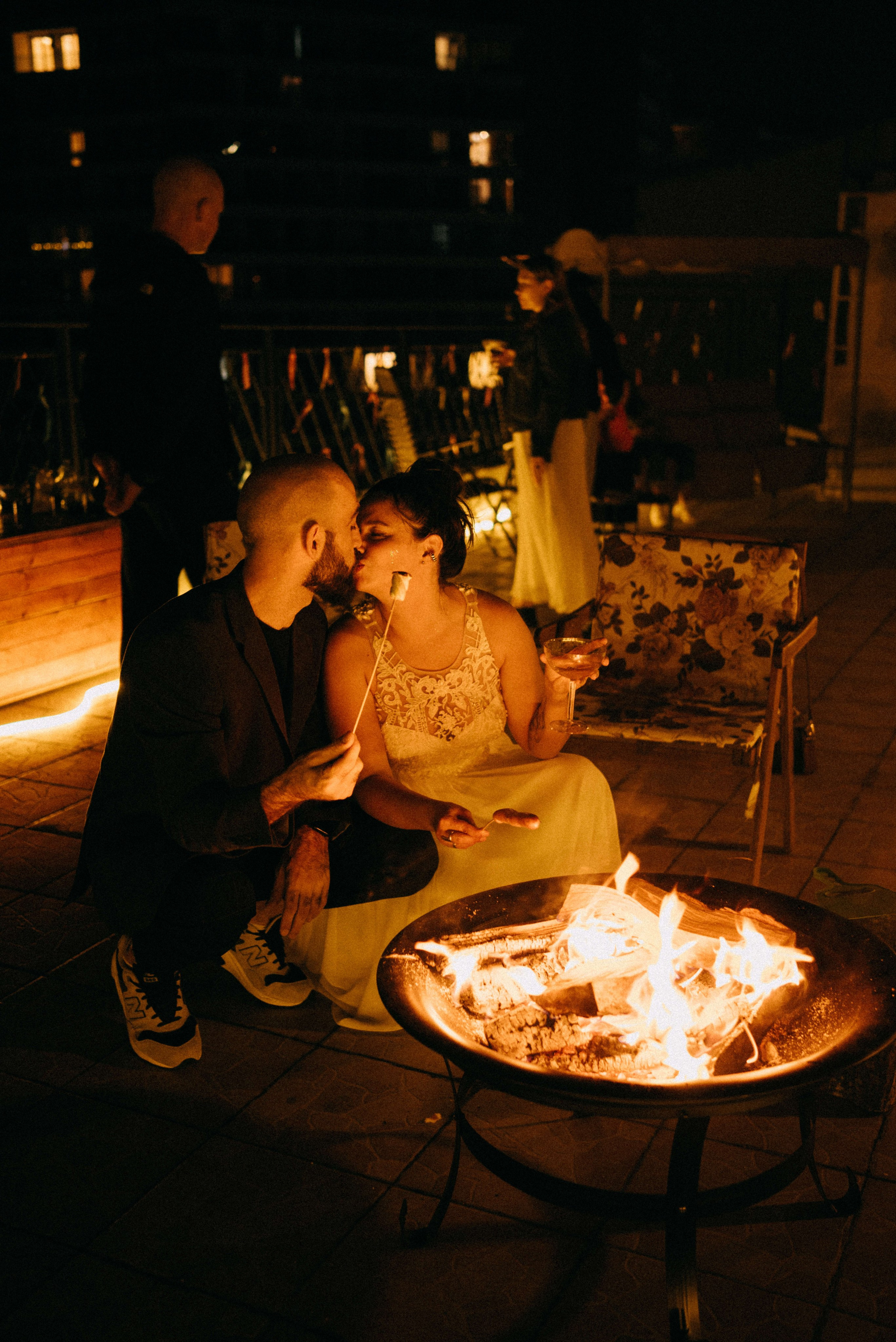 Вечеринка на крыше. Портретный и свадебный фотограф в Тбилиси • xeniqo