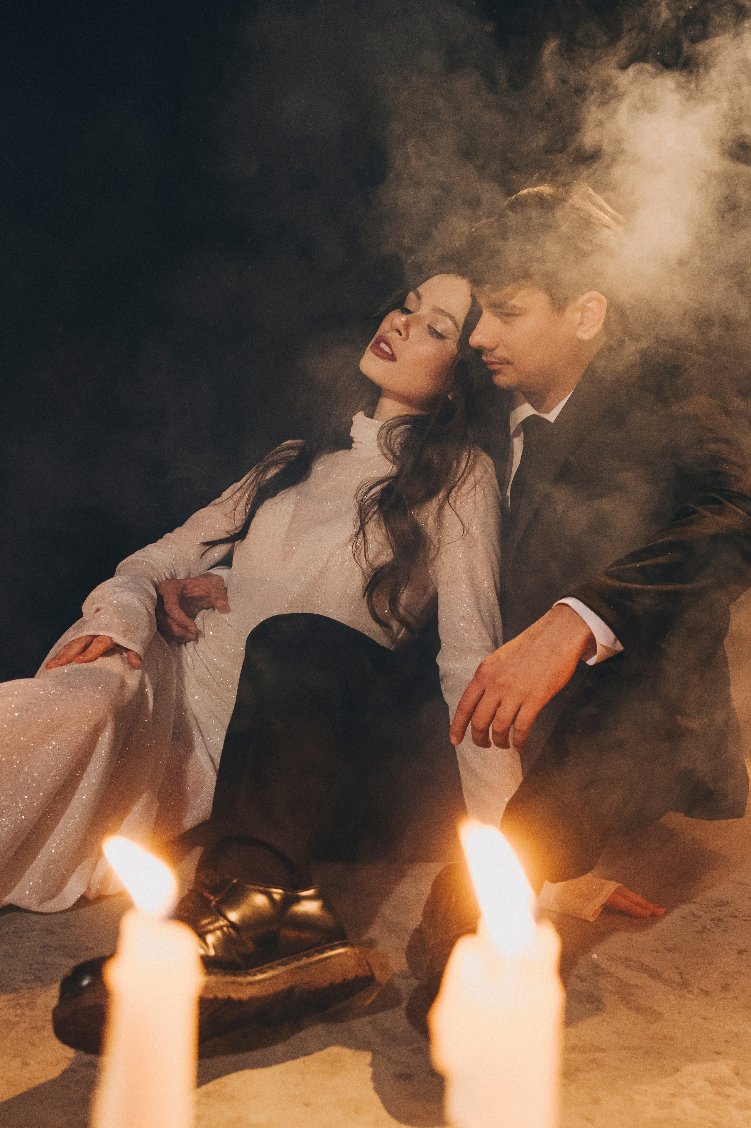 Свадебная лав стори в студии. Фотограф в Иркутске Анна Мирошникова