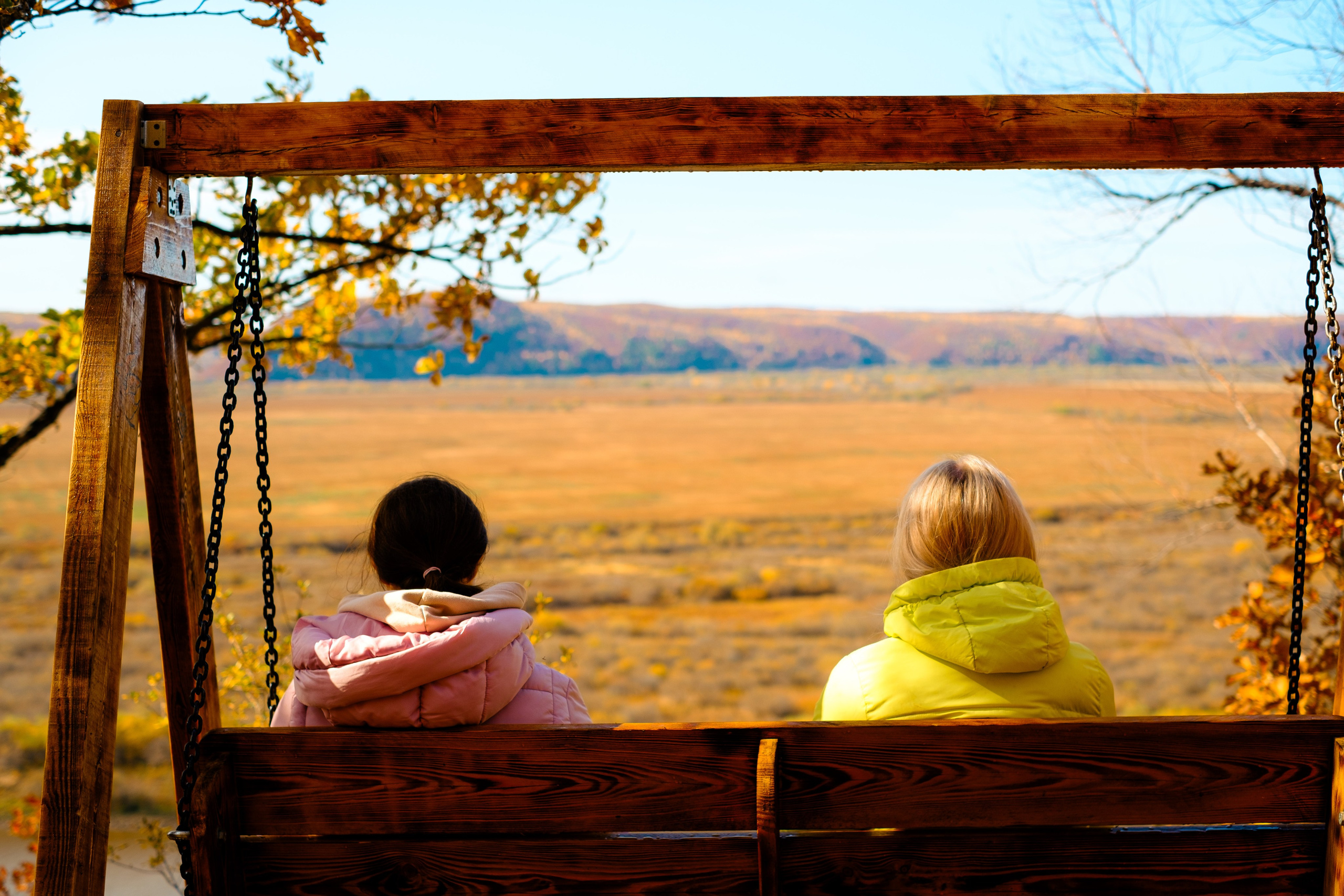 Михайловские столбы осенью. Фотограф Благовещенска Яна