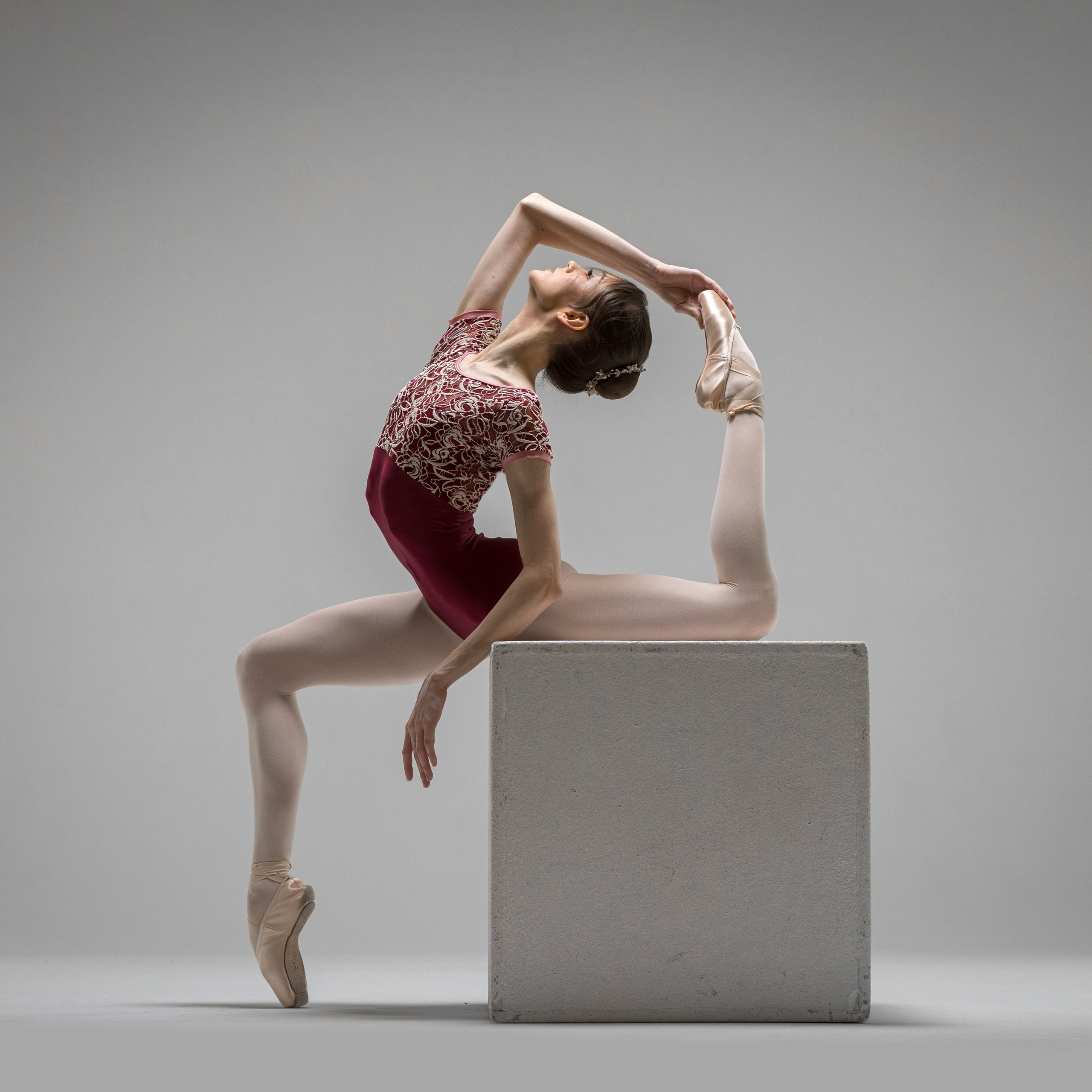 Балетная съёмка на белой циклораме и фонах. Балетный фотограф Алина Ханько — Душа Балета