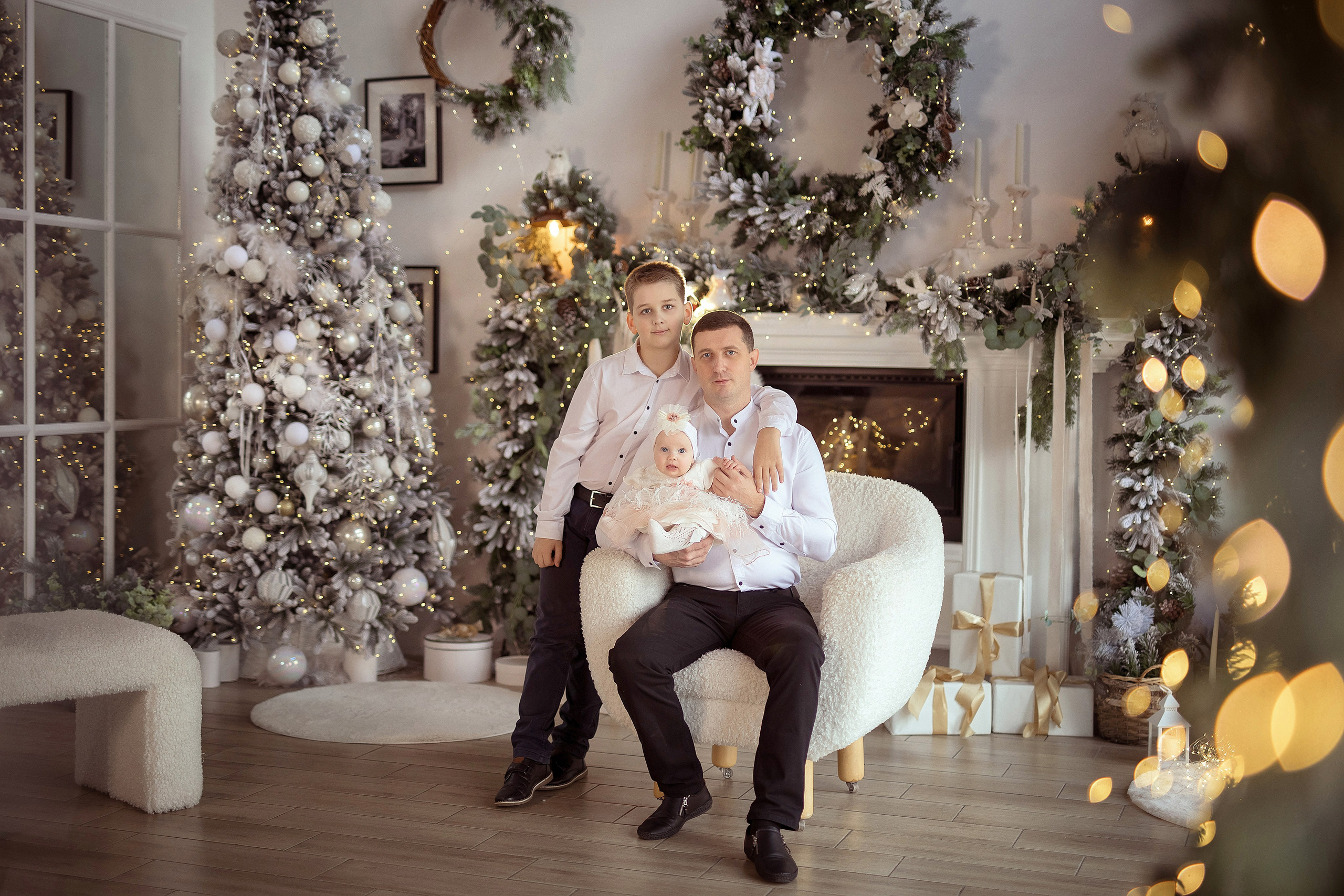 Диана, Артём, Рома и Полина. Фотограф на крещение и венчание