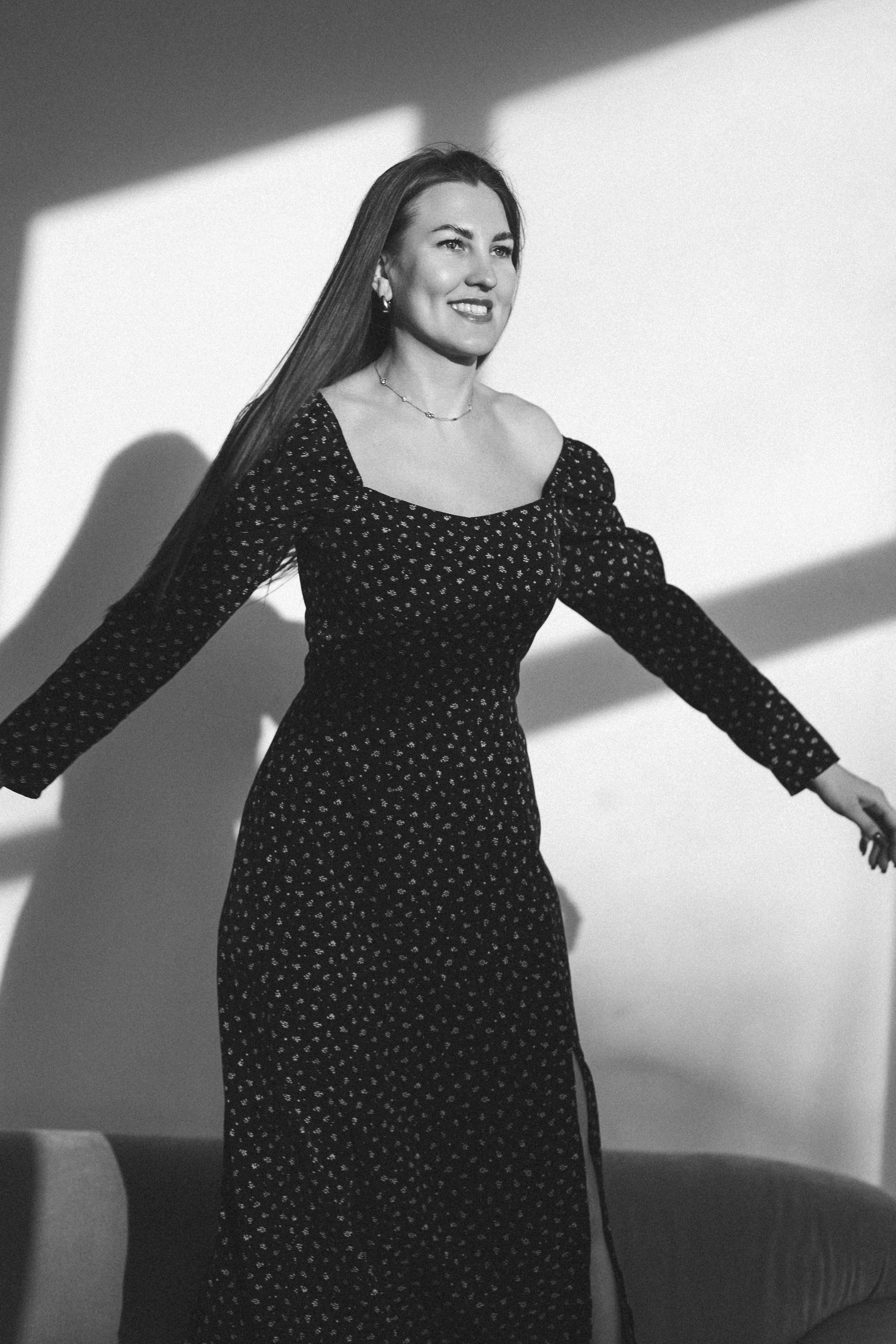 Студийные съемки в ч/б. Женский фотограф в Москве Рина Леонтьева