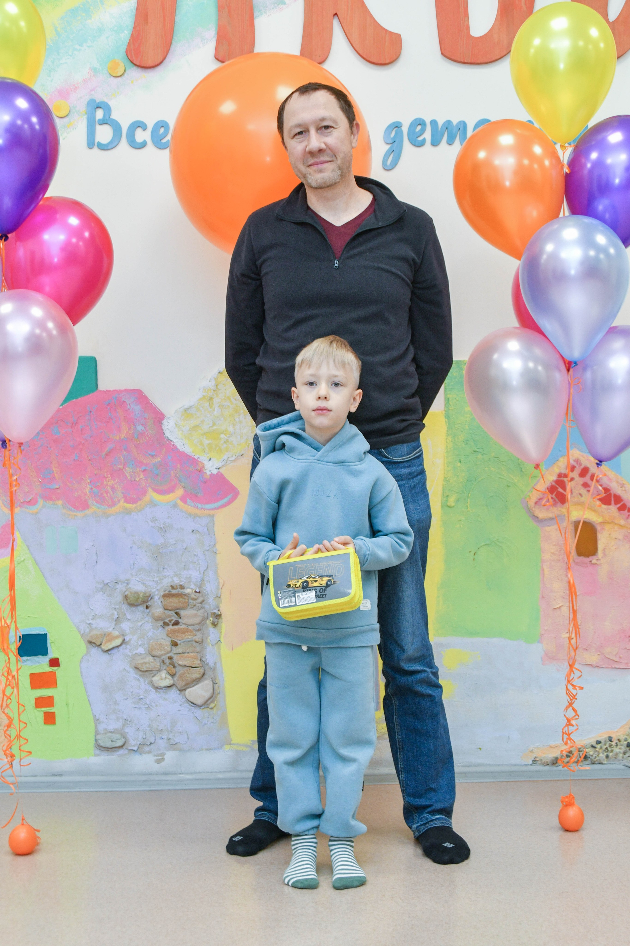 2023 г. День дошкольного работника и прогулка. Репортажный и детский фотограф в Новосибирске