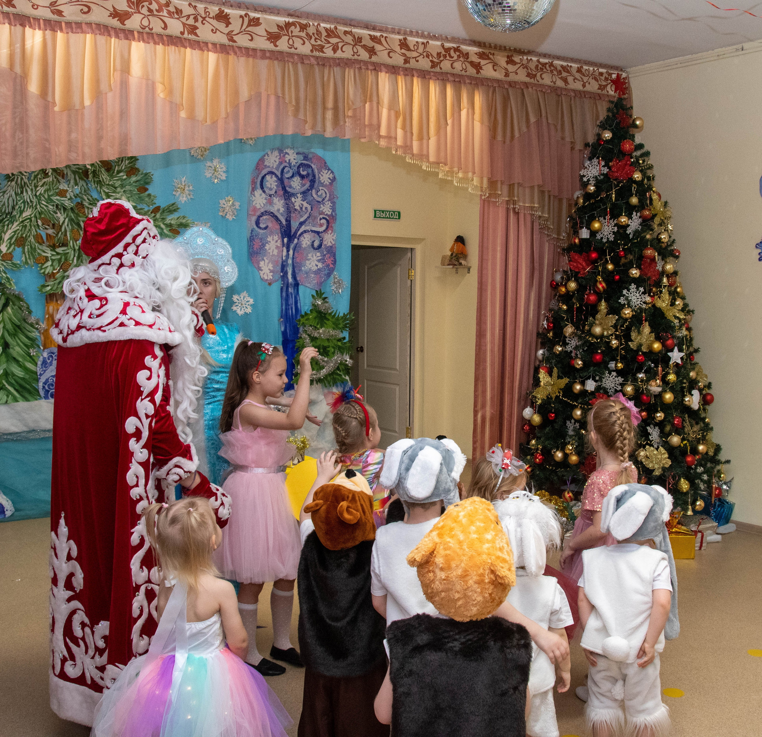 2023 Новый год. Акварель, Первомайка. Репортажный и детский фотограф в Новосибирске