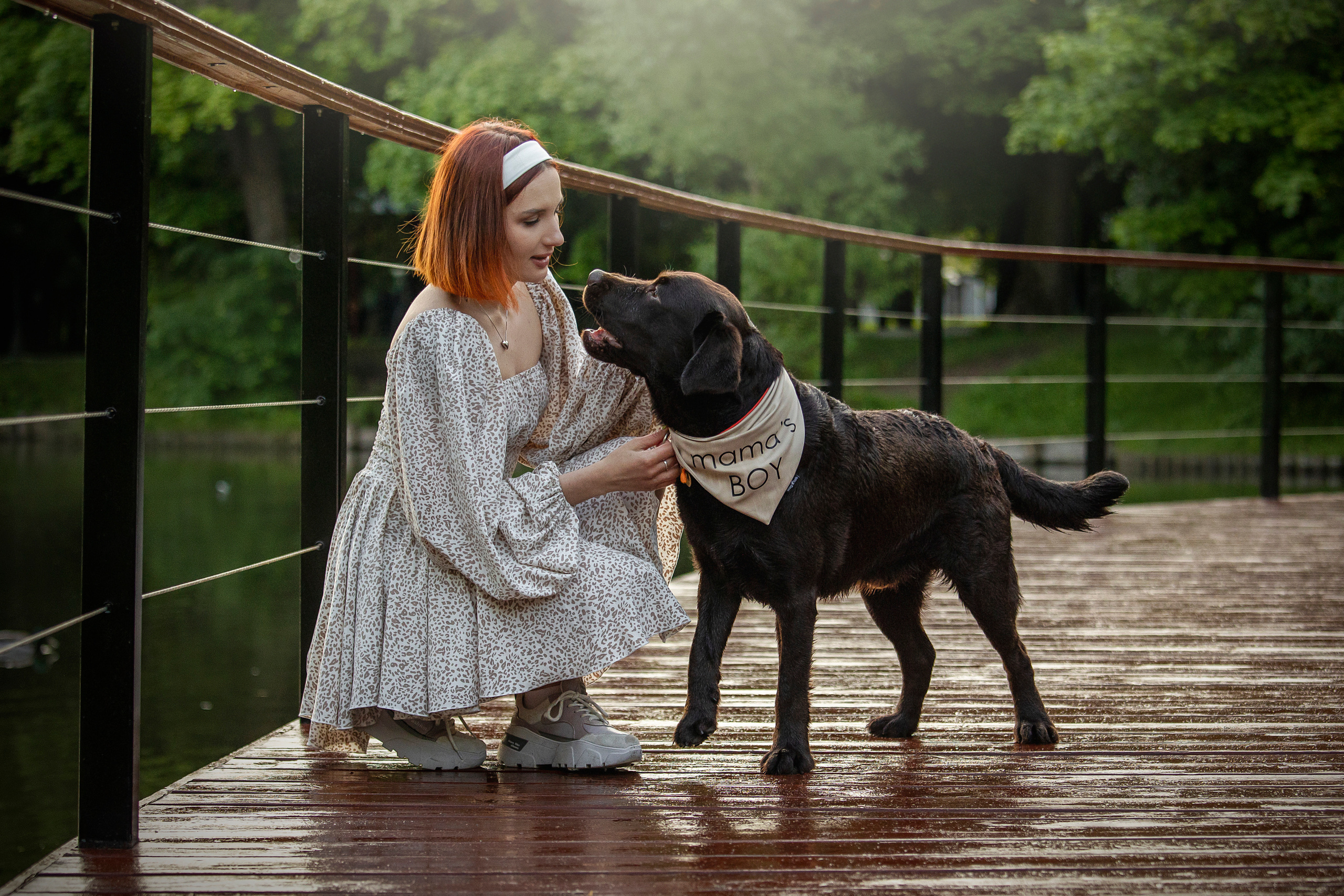 Арина и Сэмми. Фотограф — Анималист | Санкт-Петербург