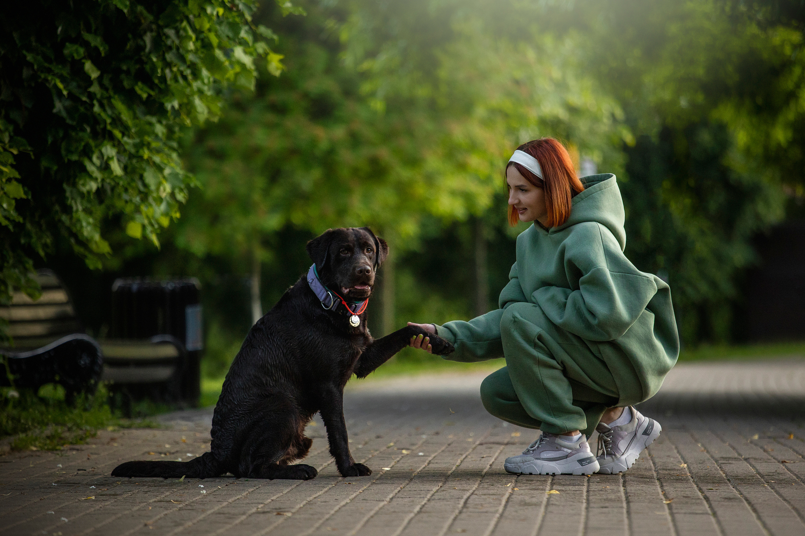 Арина и Сэмми. Фотограф — Анималист | Санкт-Петербург