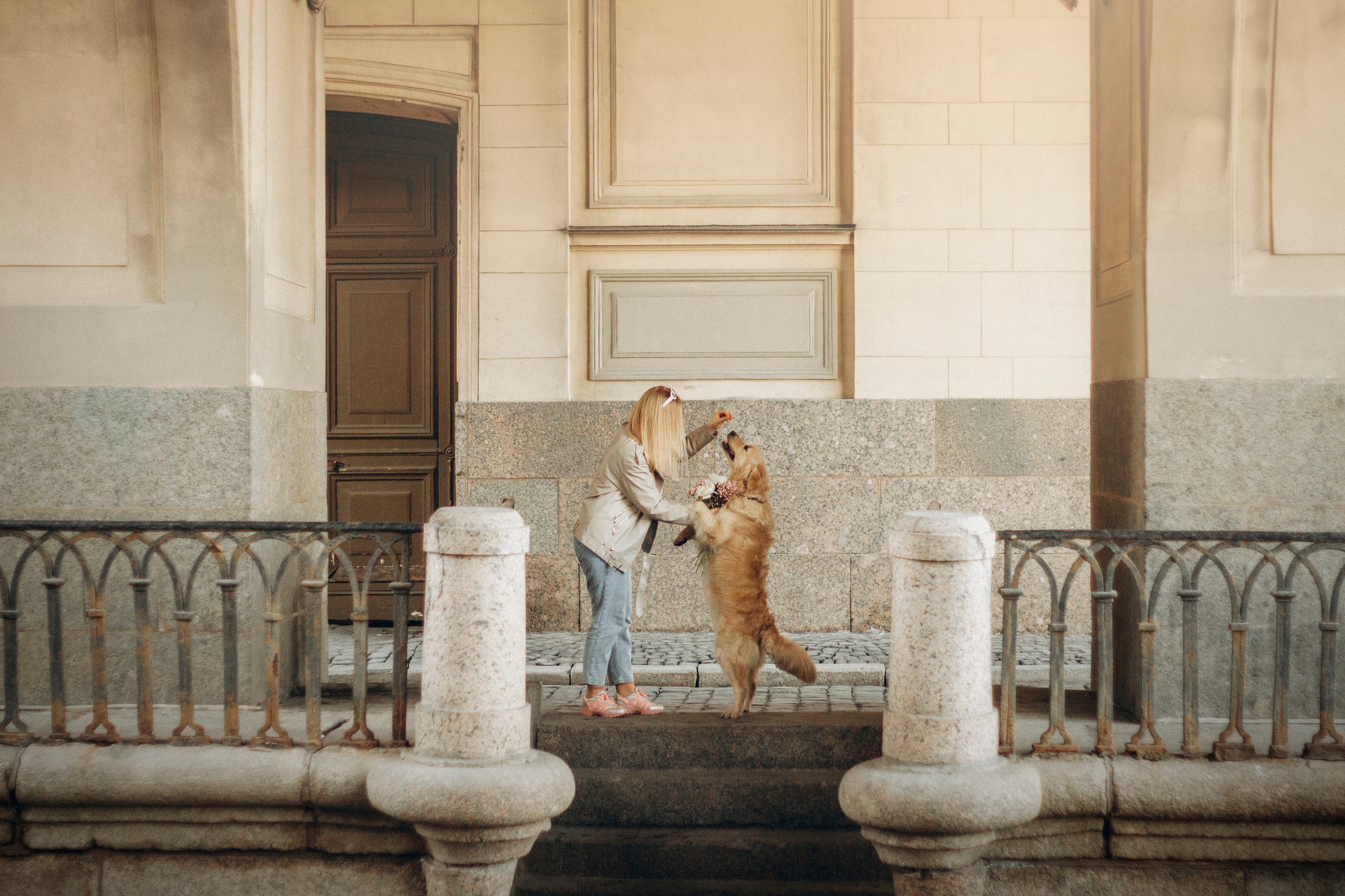 Настя и Марси. Фотограф — Анималист | Санкт-Петербург