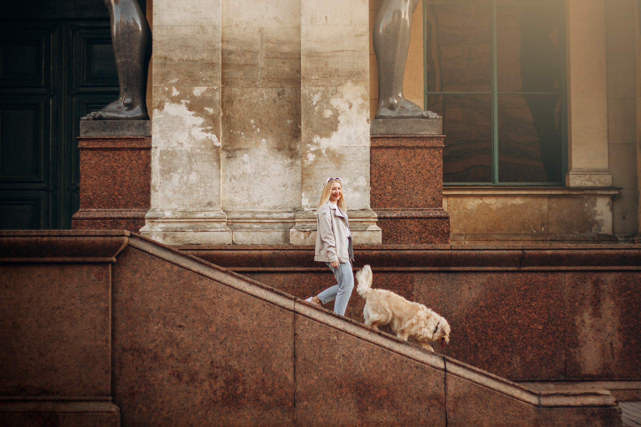 Настя и Марси. Фотограф — Анималист | Санкт-Петербург