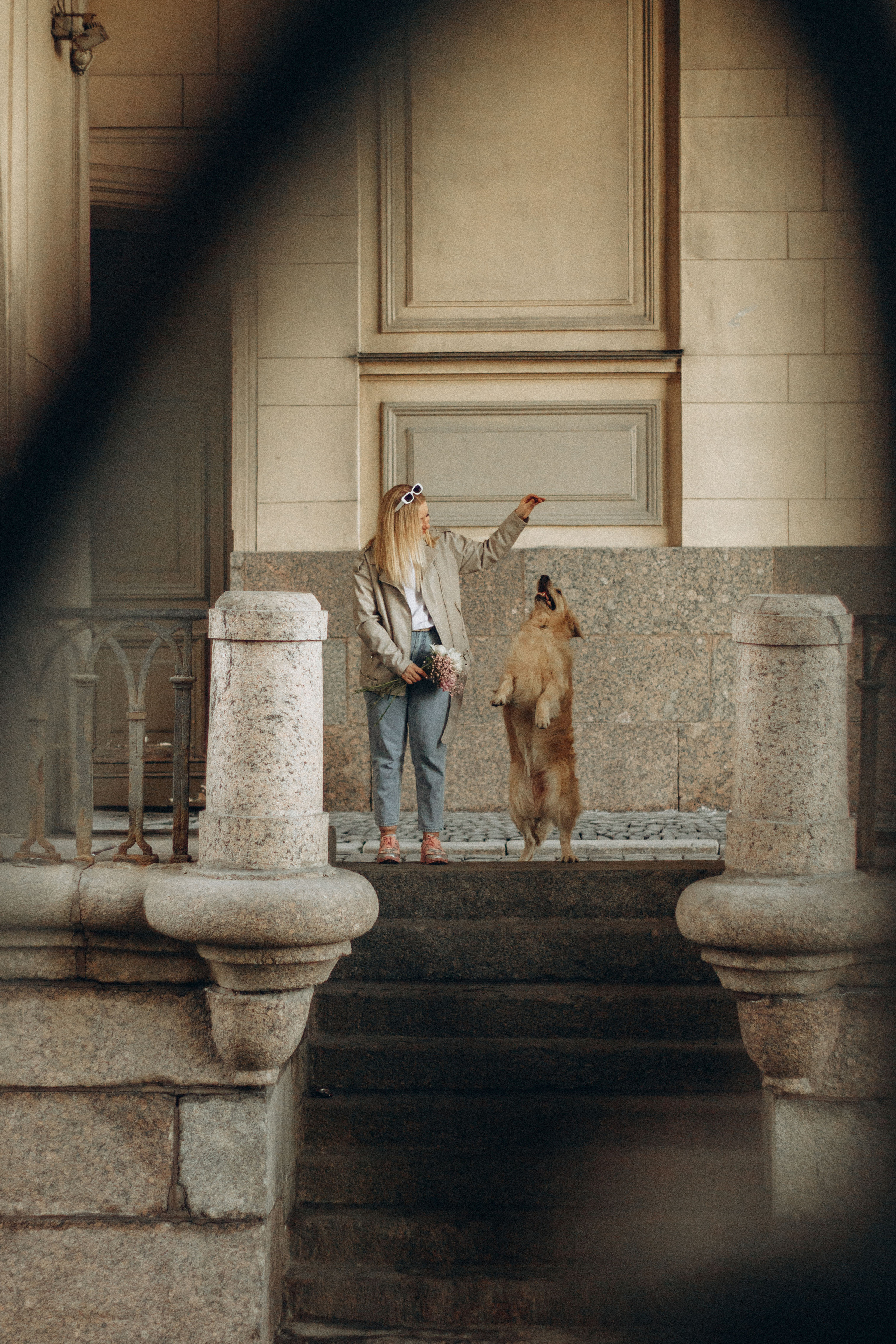 Настя и Марси. Фотограф — Анималист | Санкт-Петербург