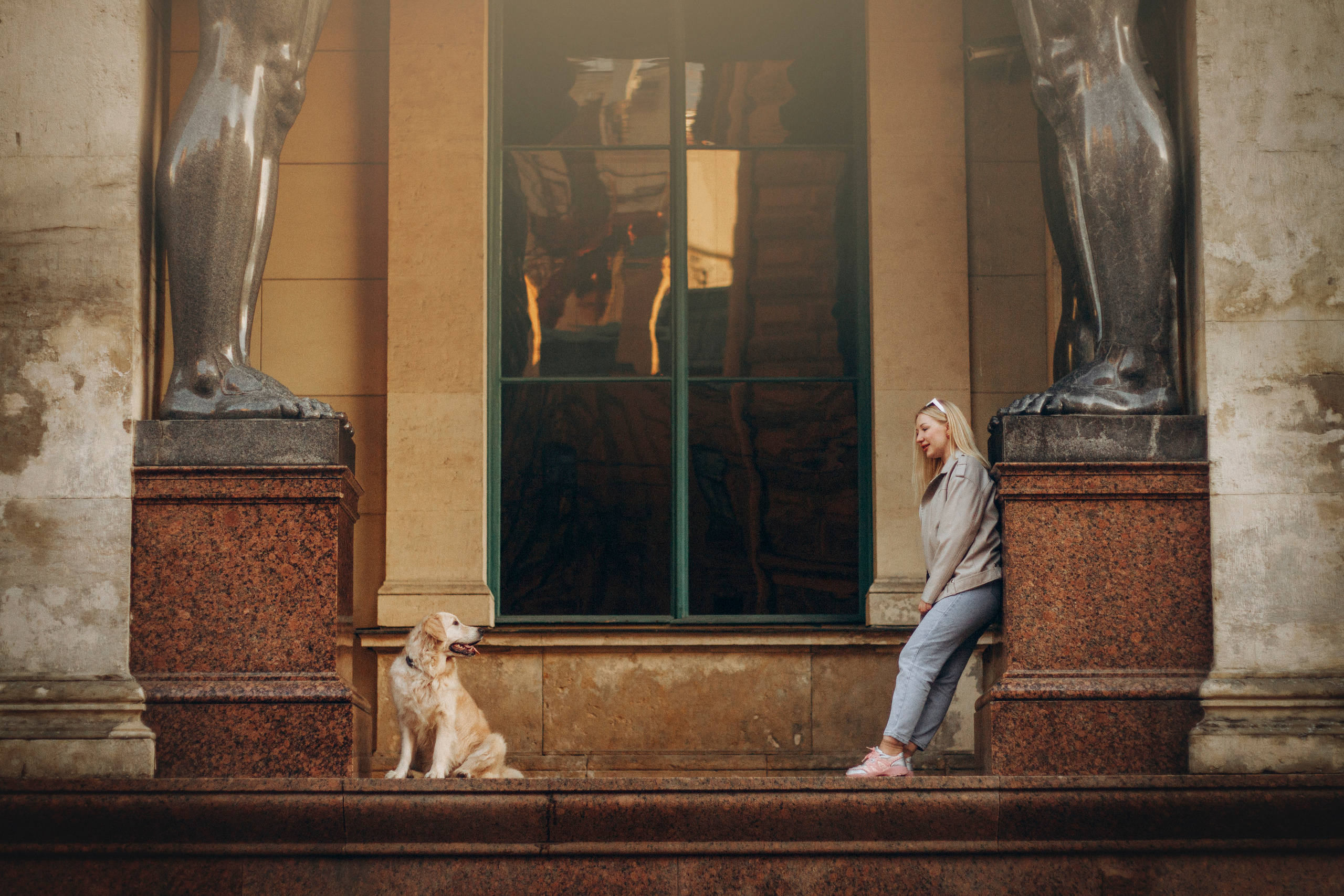 Настя и Марси. Фотограф — Анималист | Санкт-Петербург