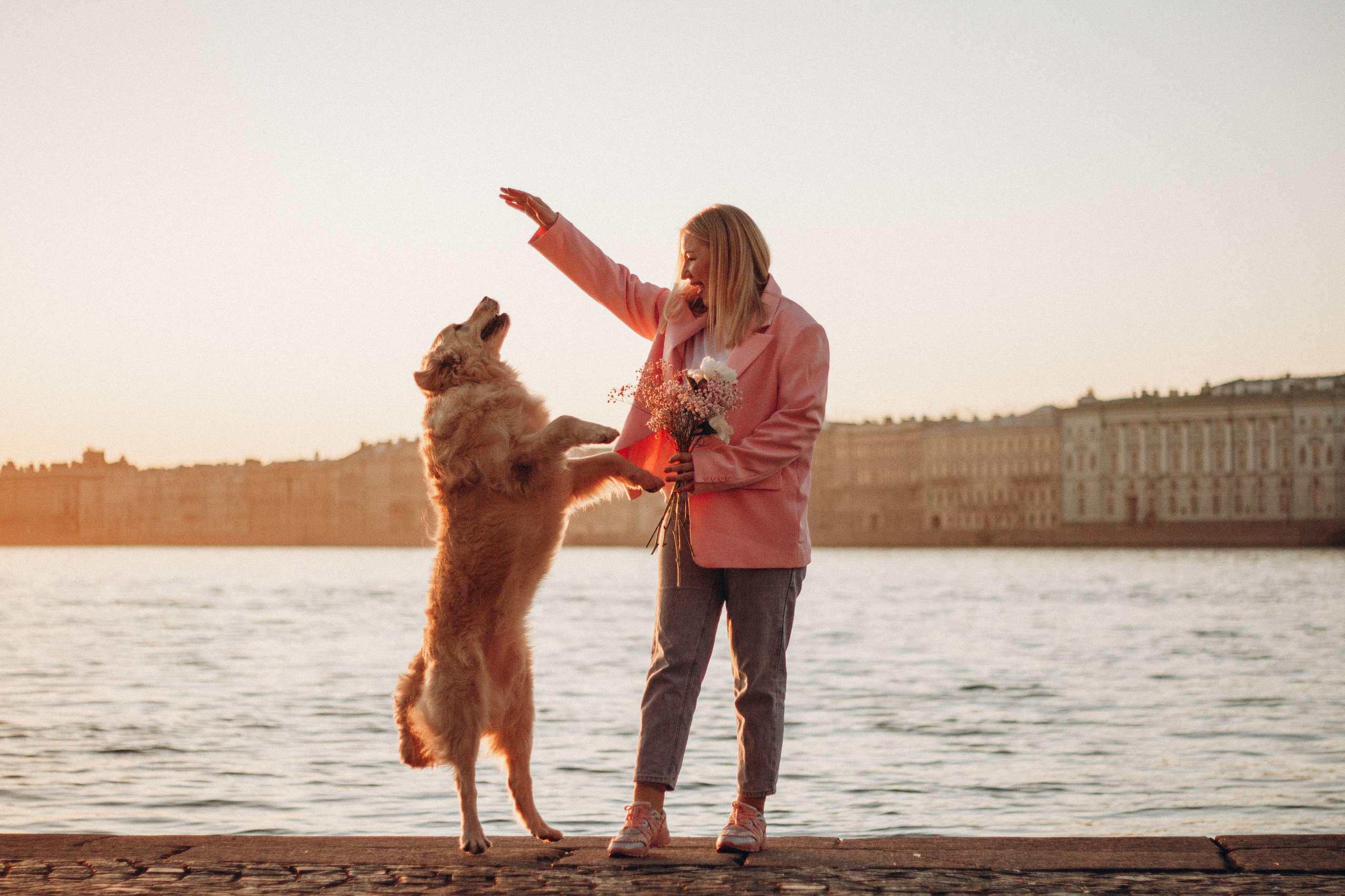 Настя и Марси. Фотограф — Анималист | Санкт-Петербург