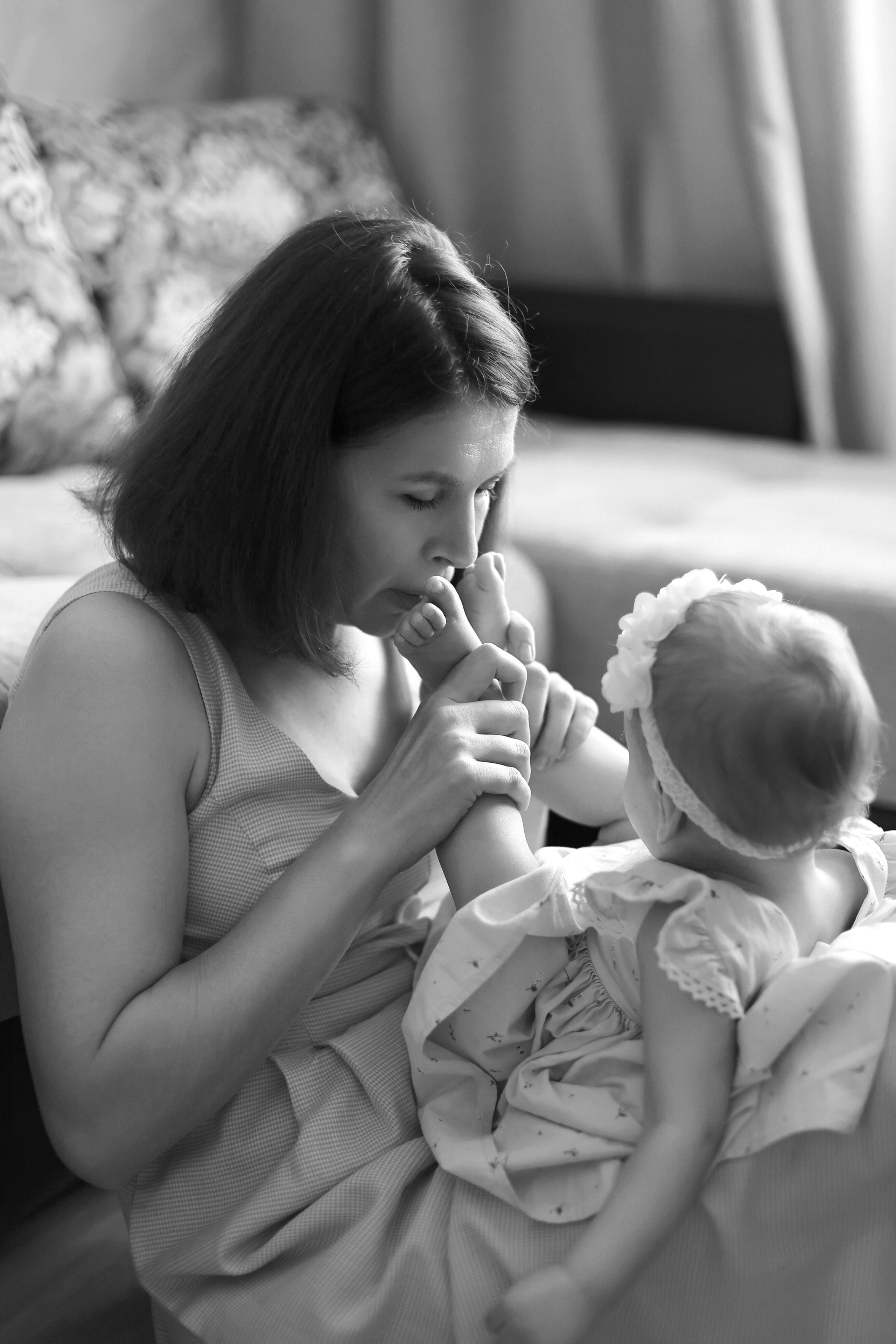 Лерочка 1 годик. (Домашняя съемка). Детский семейный фотограф Краснодар