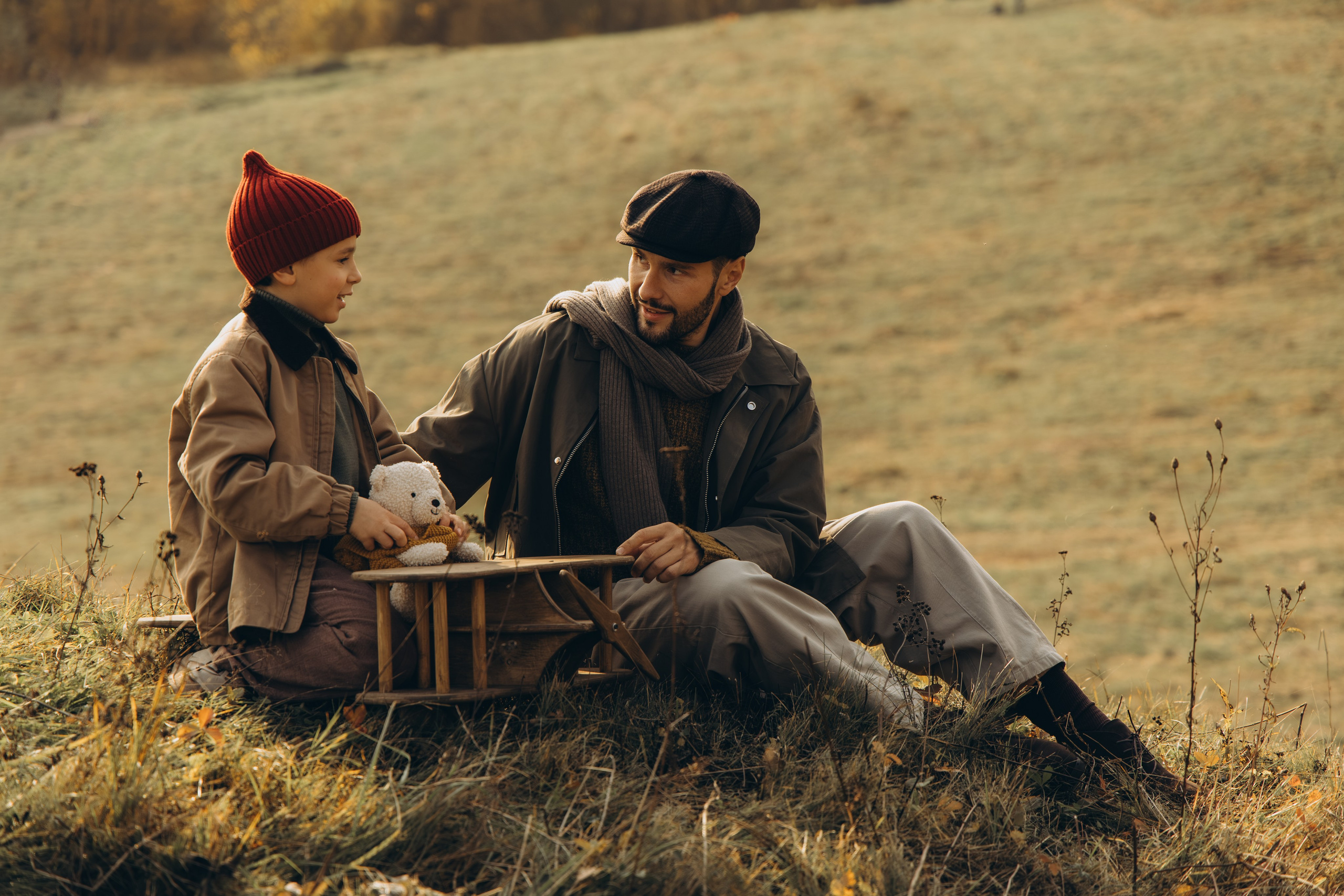 Теплая осенняя история. Семейный фотограф в Москве Лоншакова Кристина