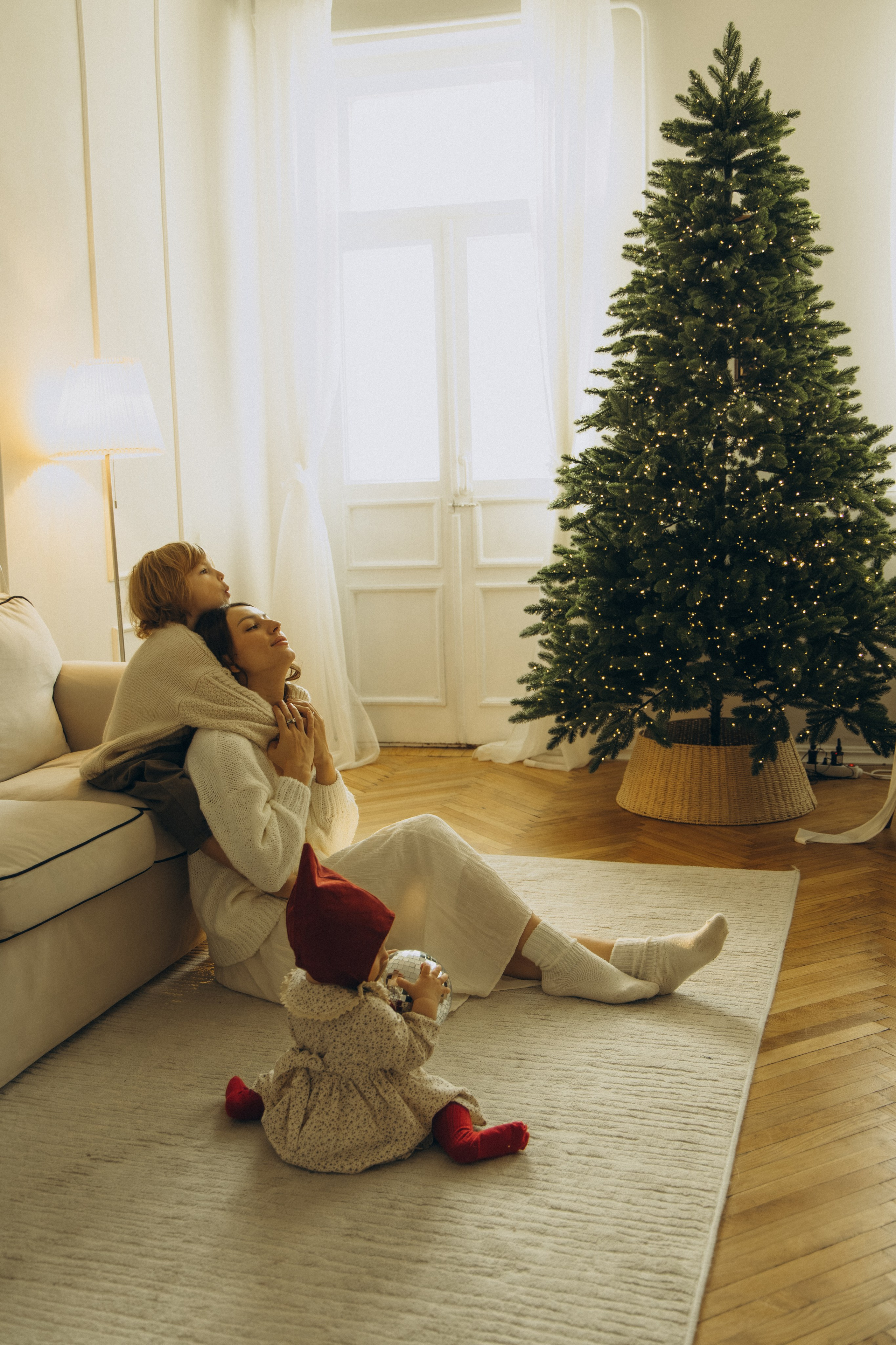 Теплая новогодняя история. Семейный фотограф в Москве Лоншакова Кристина