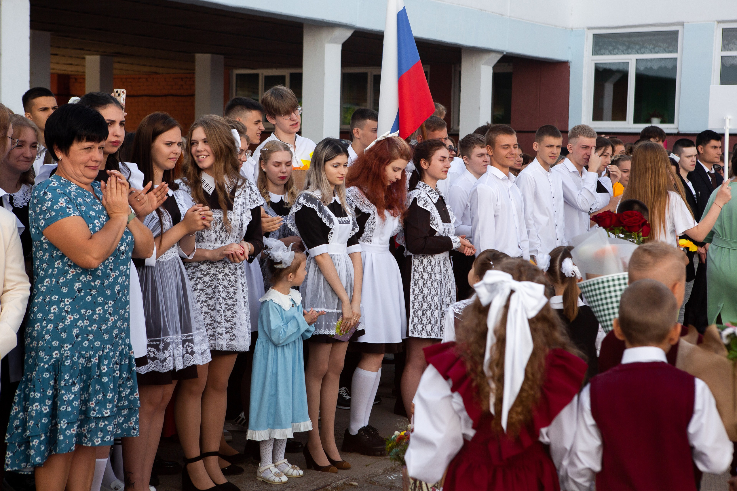 1 сентября 2023 г. 9 школа Мценск. Профессиональный фотограф в Мценске и Орловской области