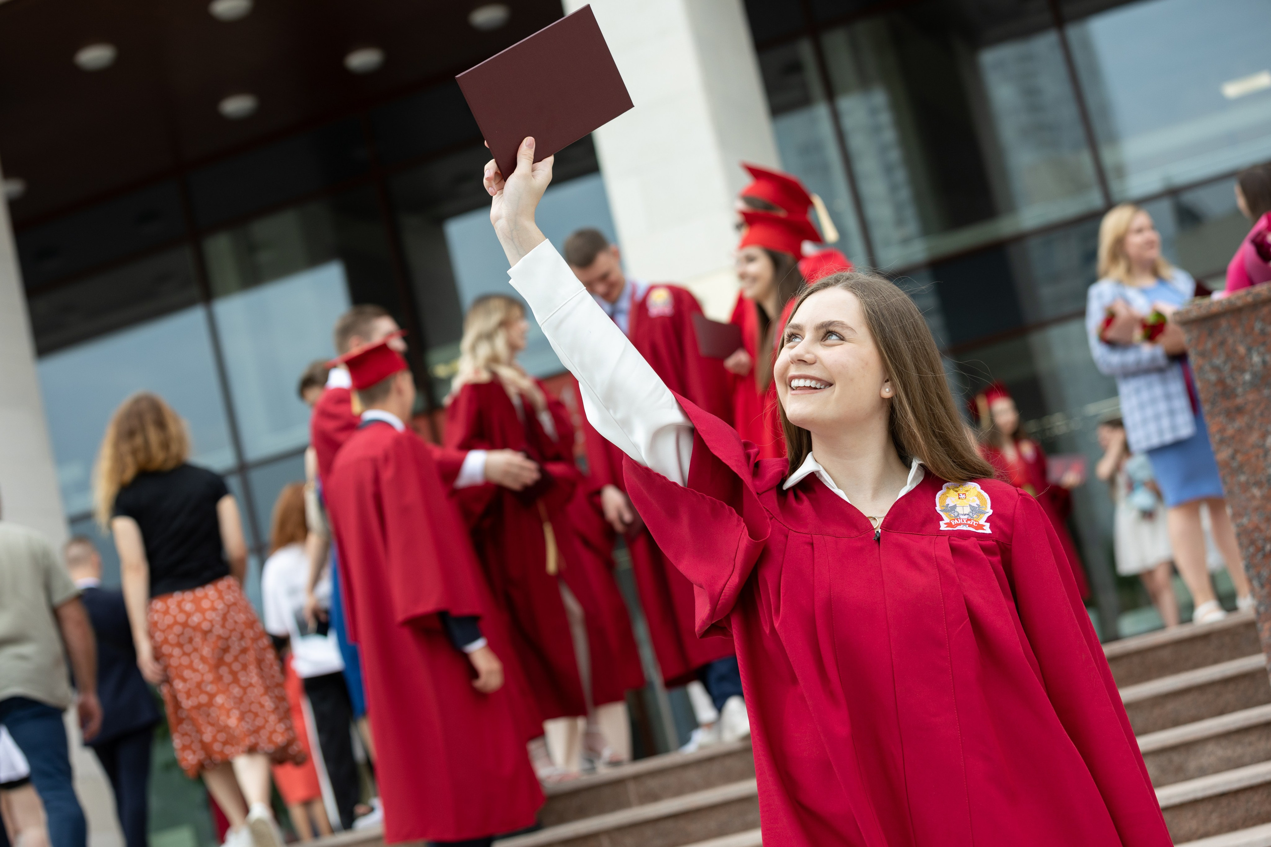 Вручение дипломов. Фотограф в Москве Даша Зуева