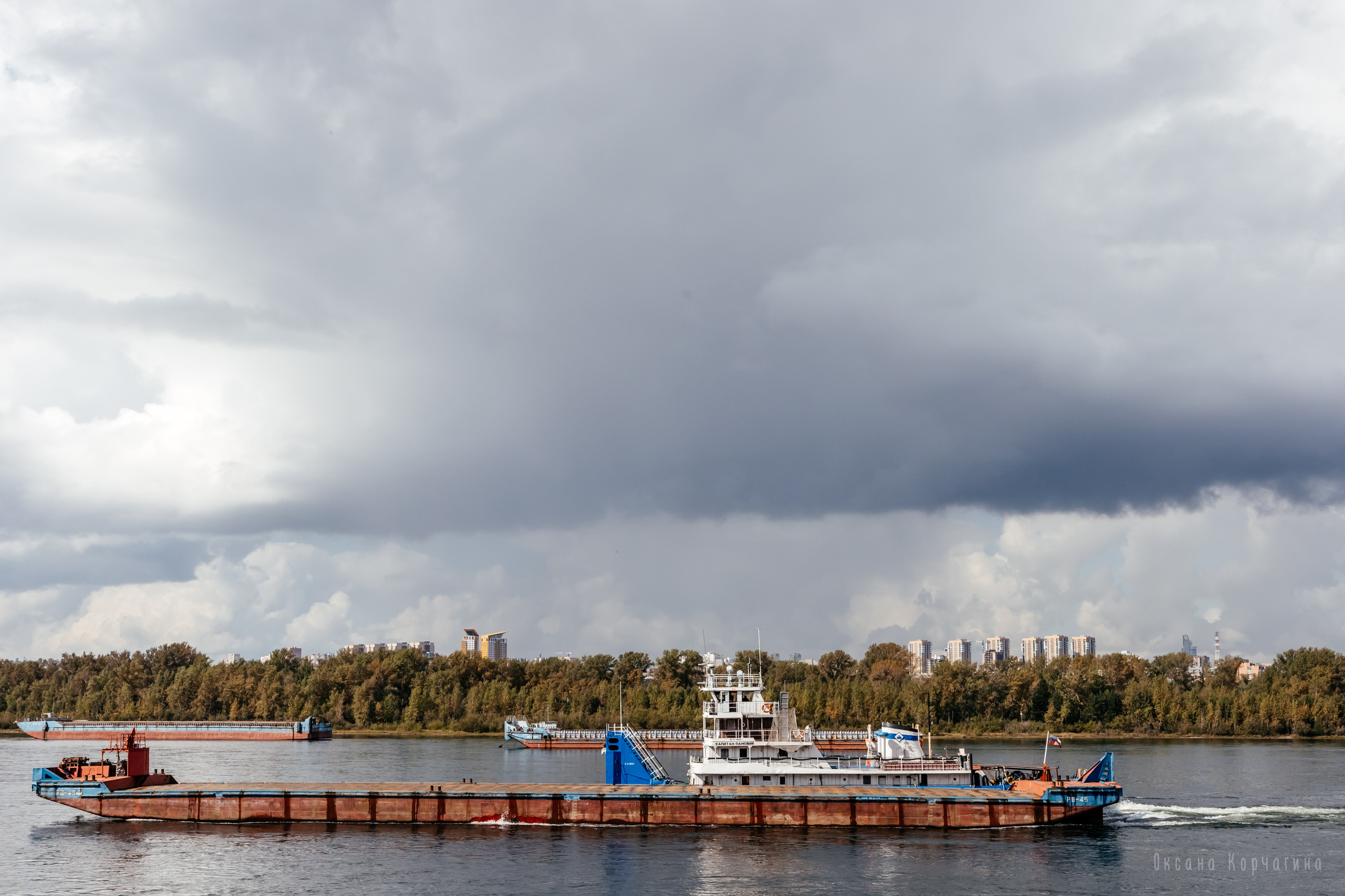 Речной порт. Фотограф в Красноярске Оксана Корчагина