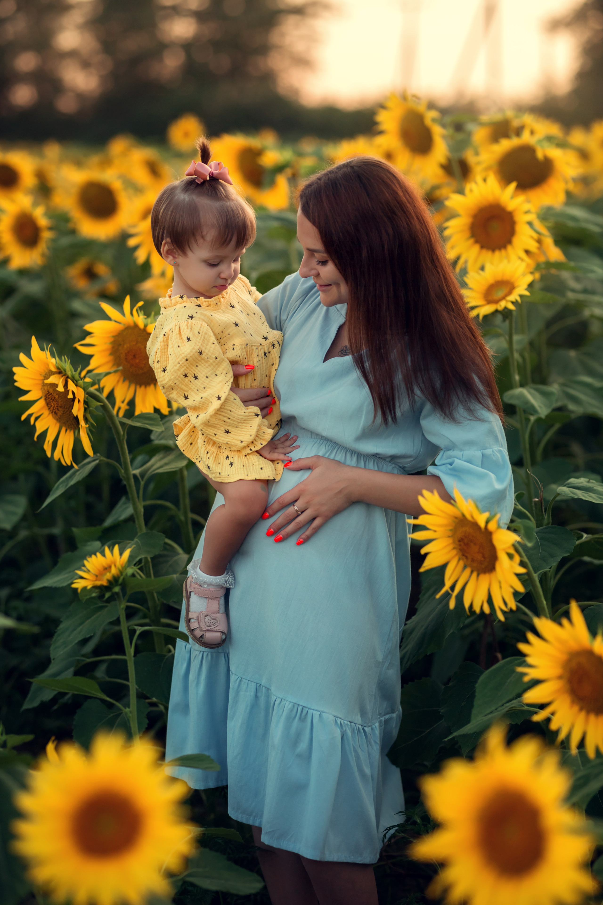 Подсолнухи. Семейный и детский фотограф Екатерина Савёлова