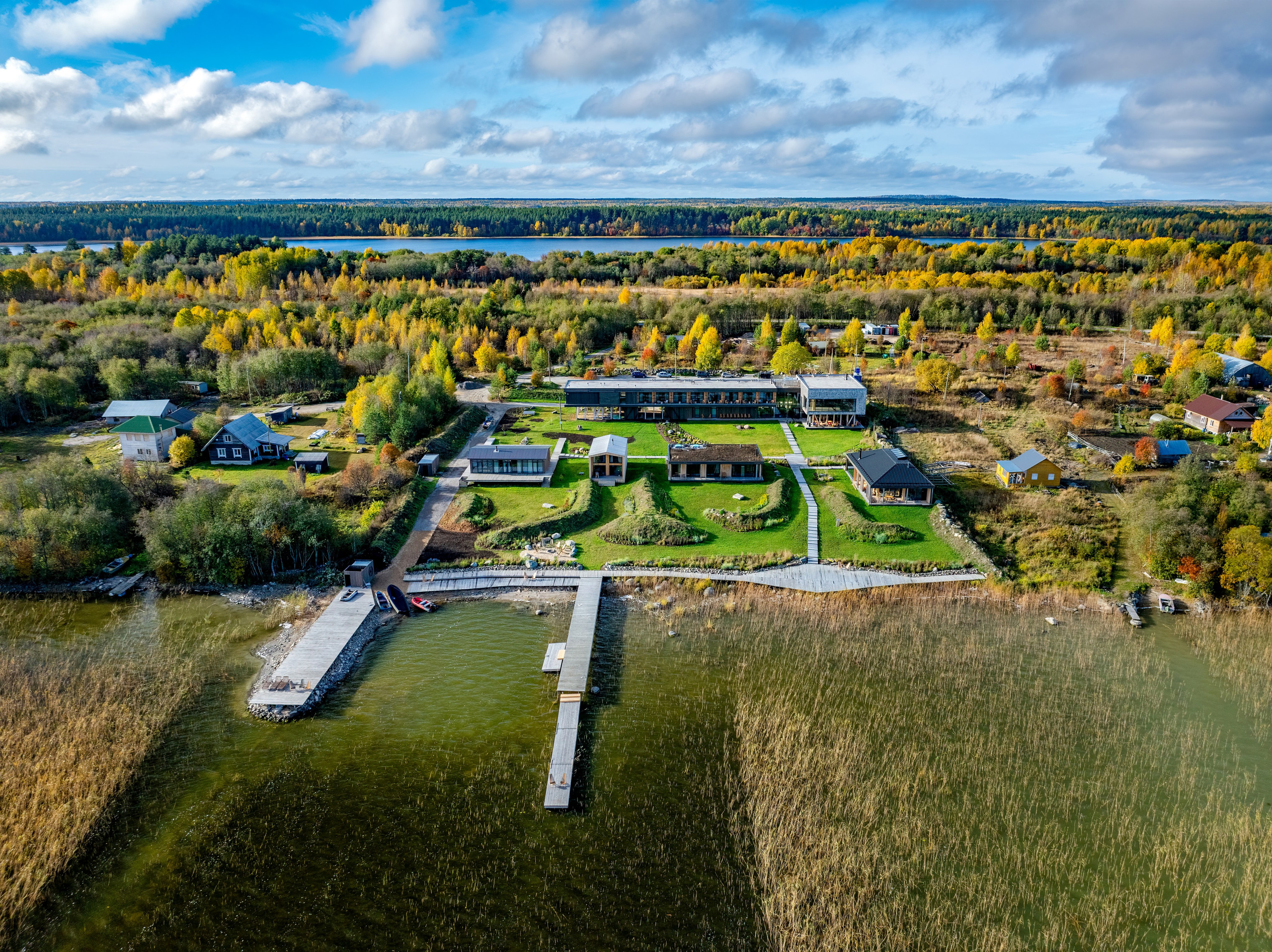 Бутик-отель Заонежье». Аэросъемка. Фото и Видео в Карелии. Алексей Фрилунд