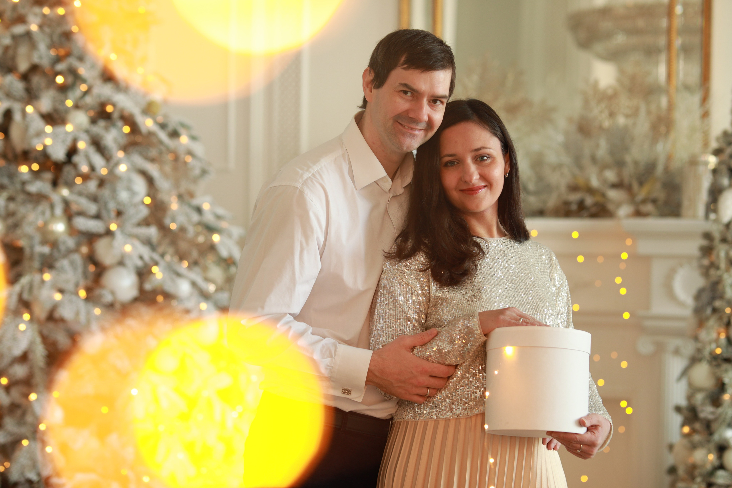 Новый год зал Angels. Фотограф Юлия Рязанова Москва семейный и детский