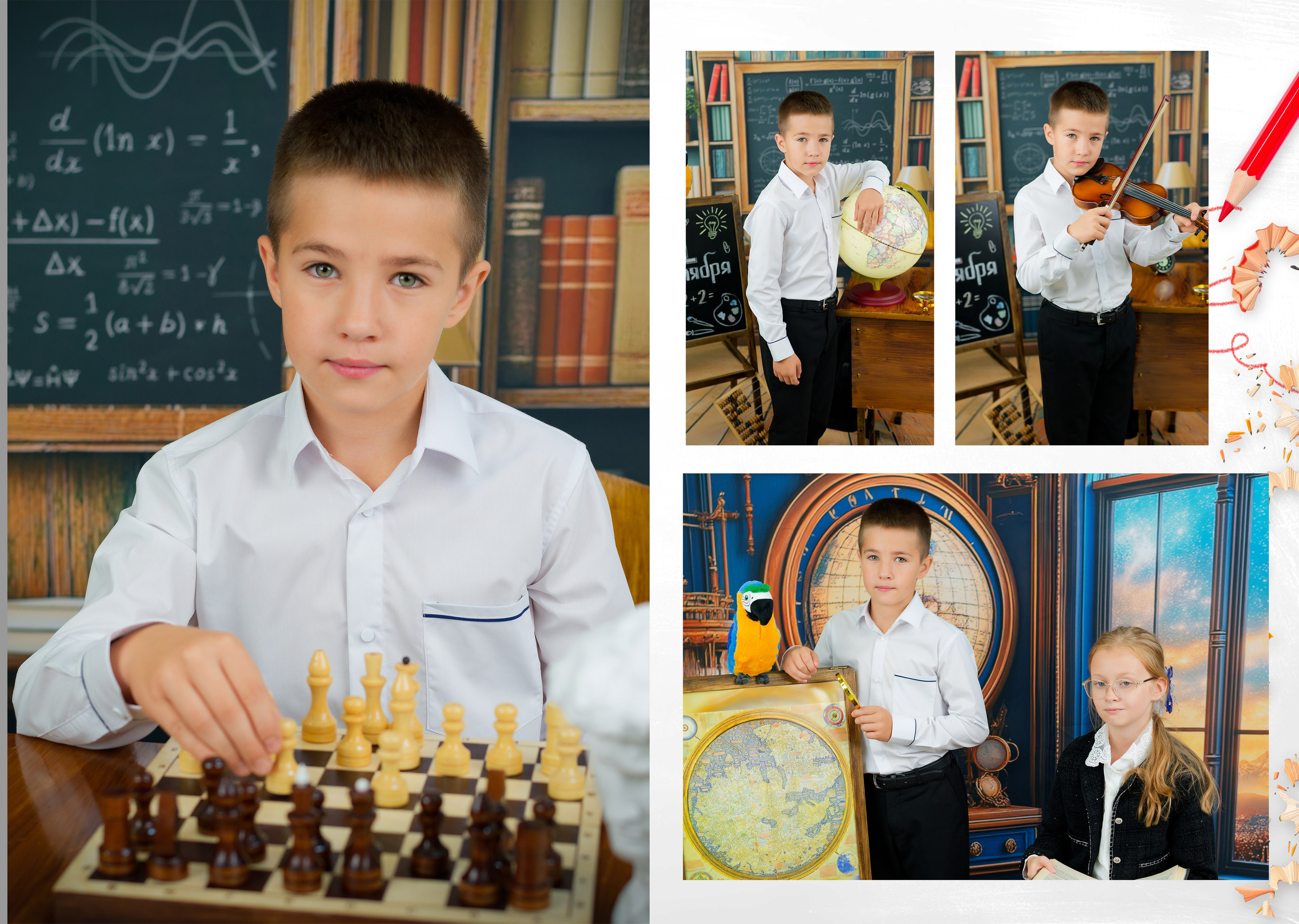 Выпускные альбомы для школы. Фотосессия для детей и выпускников | Mega Foto — Сургут