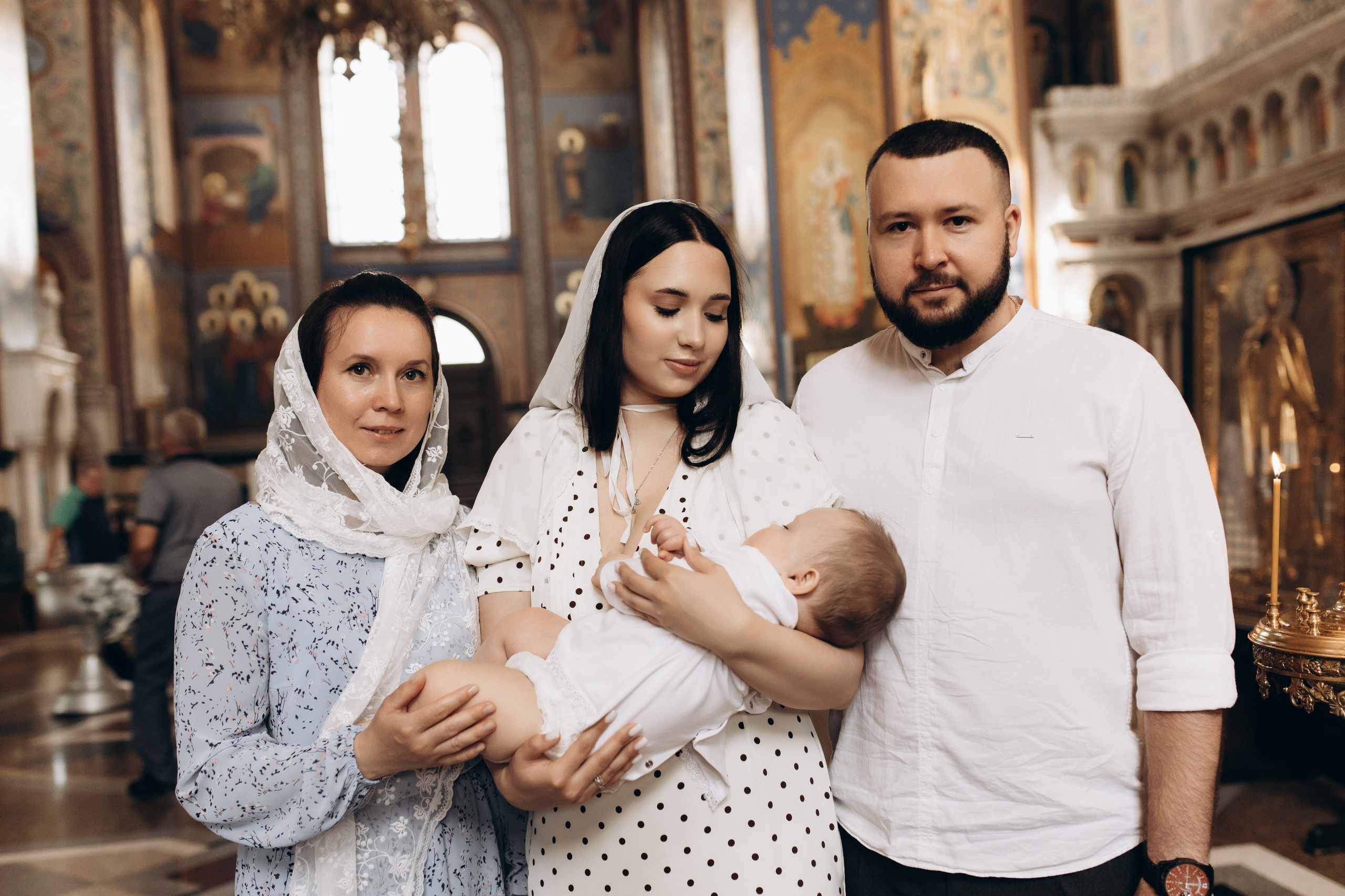 Таинство Крещения Киры. Самый теплый фотограф в Краснодаре Рябоконь Ксения