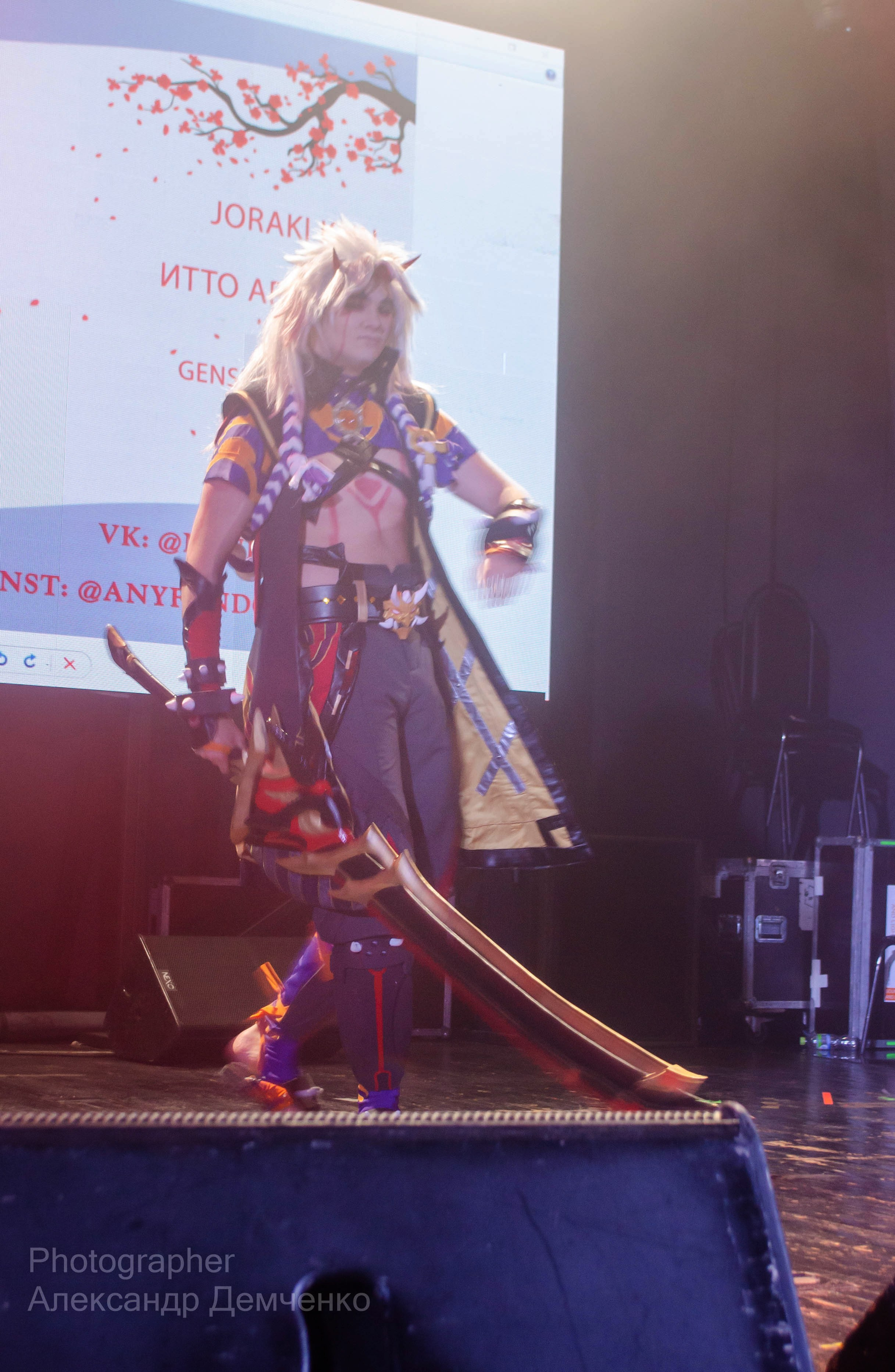 Фотосессия сцены в Москве на разных репортажных мероприятий