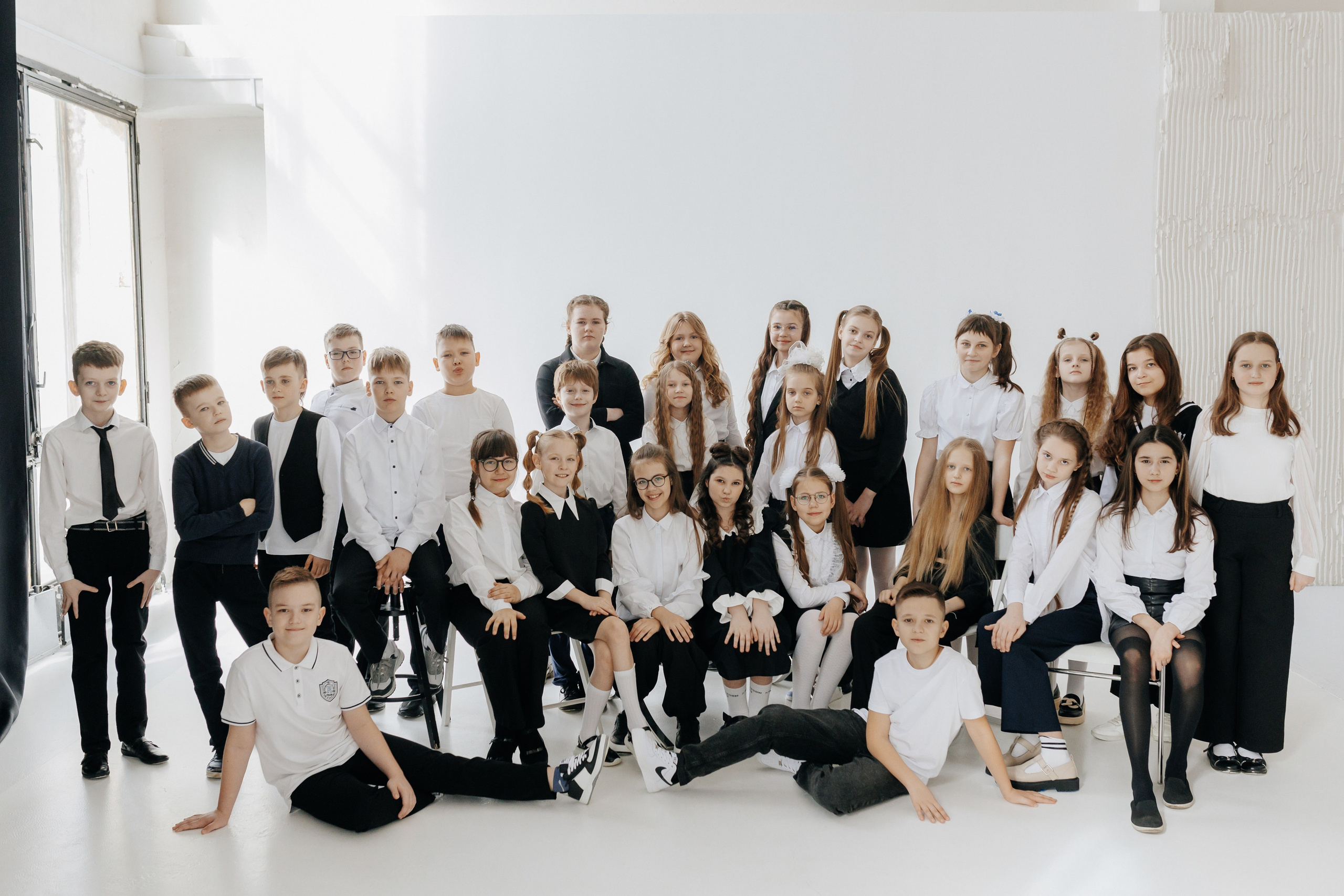 Школьная фотосессия для 4 класса. Свадебный и семейный фотограф Витебск, Минск, Андрей Павлов