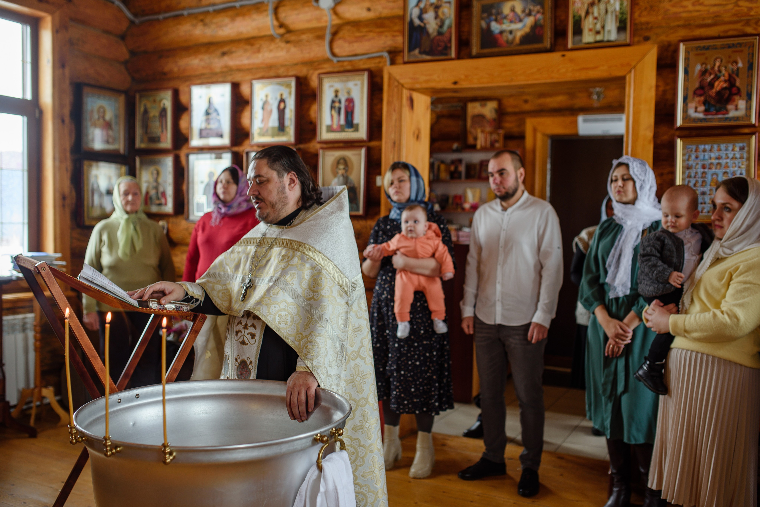Крещение Лизы (Васильевка). Свадебный и семейный Фотограф в Пензе Татьяна Лапоногова