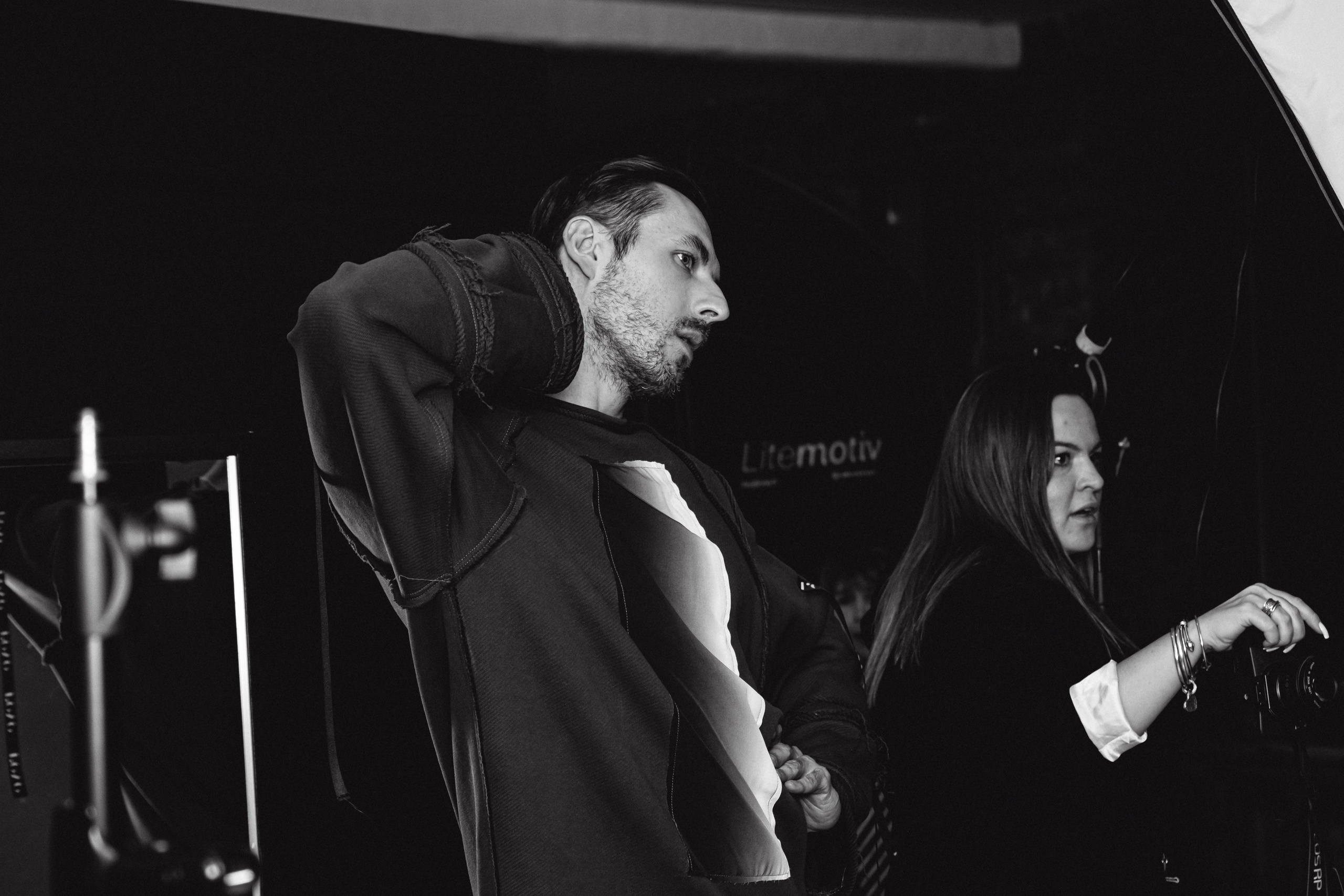 #backstage со съёмок проекта ReVe ПРЕОБРАЖЕНИЕ, Бренд одежды | reve. Портретный фотограф в Санкт-Петербурге Дмитриева Наталия