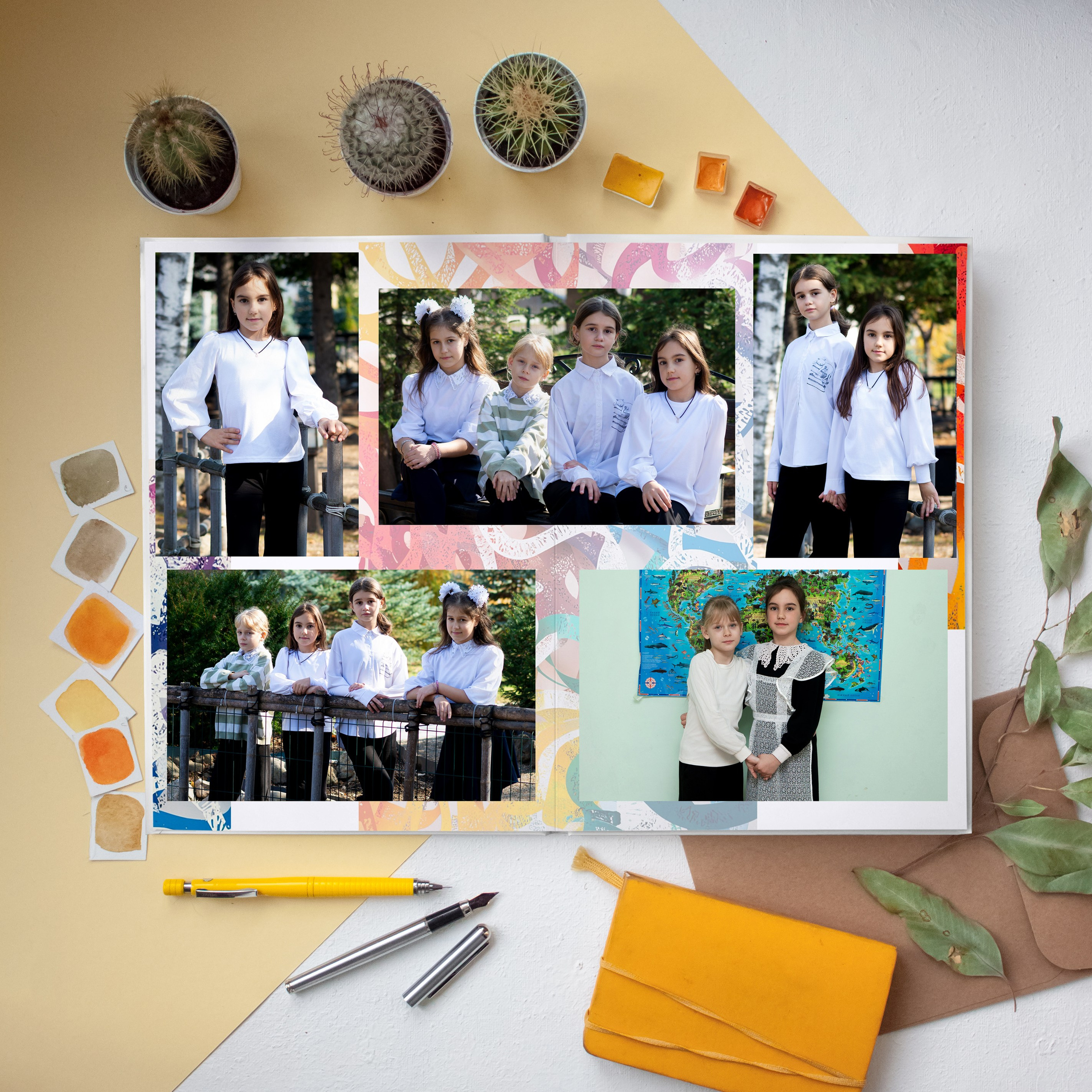 Дизайн «Маркеры» Начальная школа. Выпускные Альбомы и Фотосессии п. Кавалерово